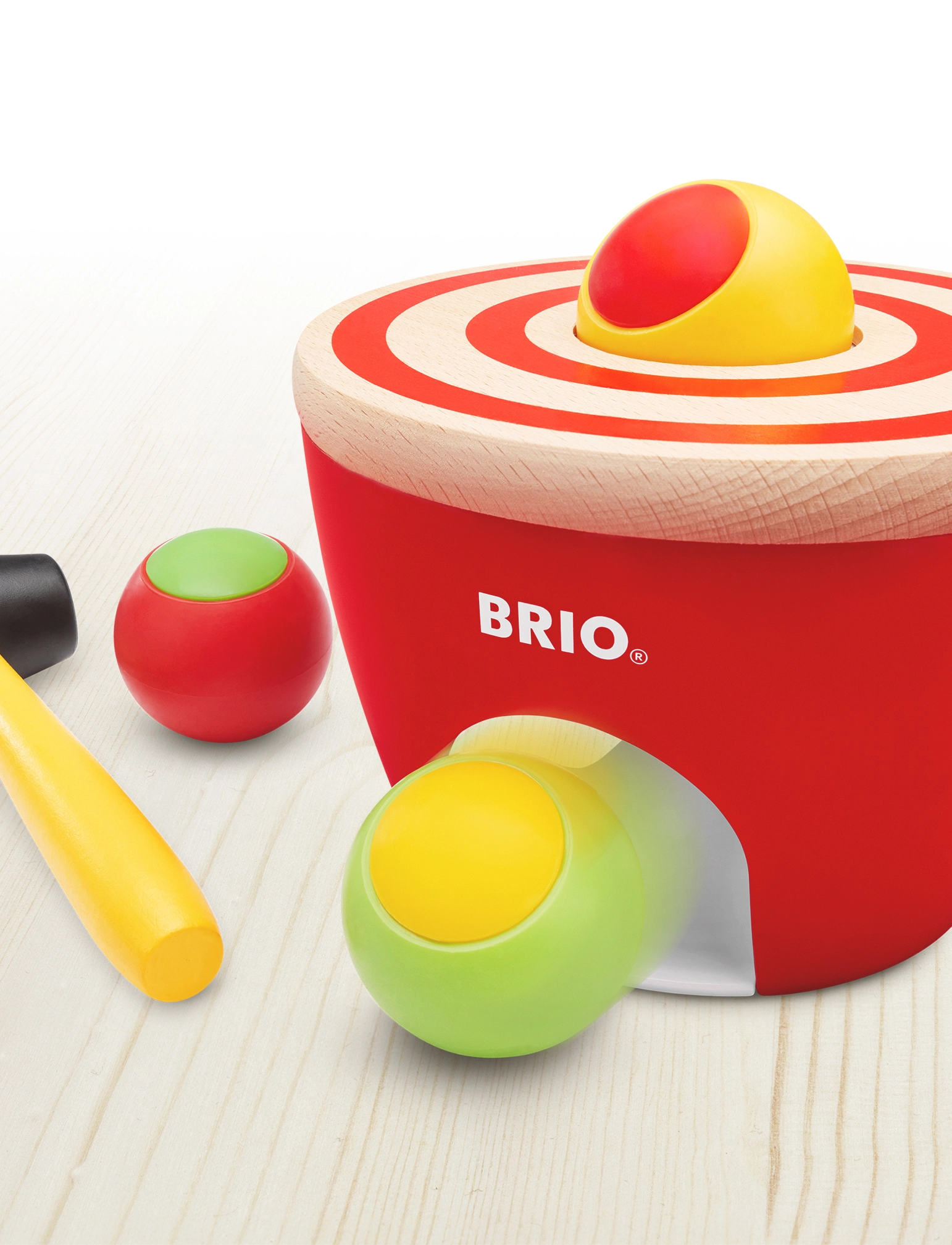 BRIO 30519 Hammerboks, Børn, Sorting Box Toy, Multi/mønstret, Str: ONE SIZE