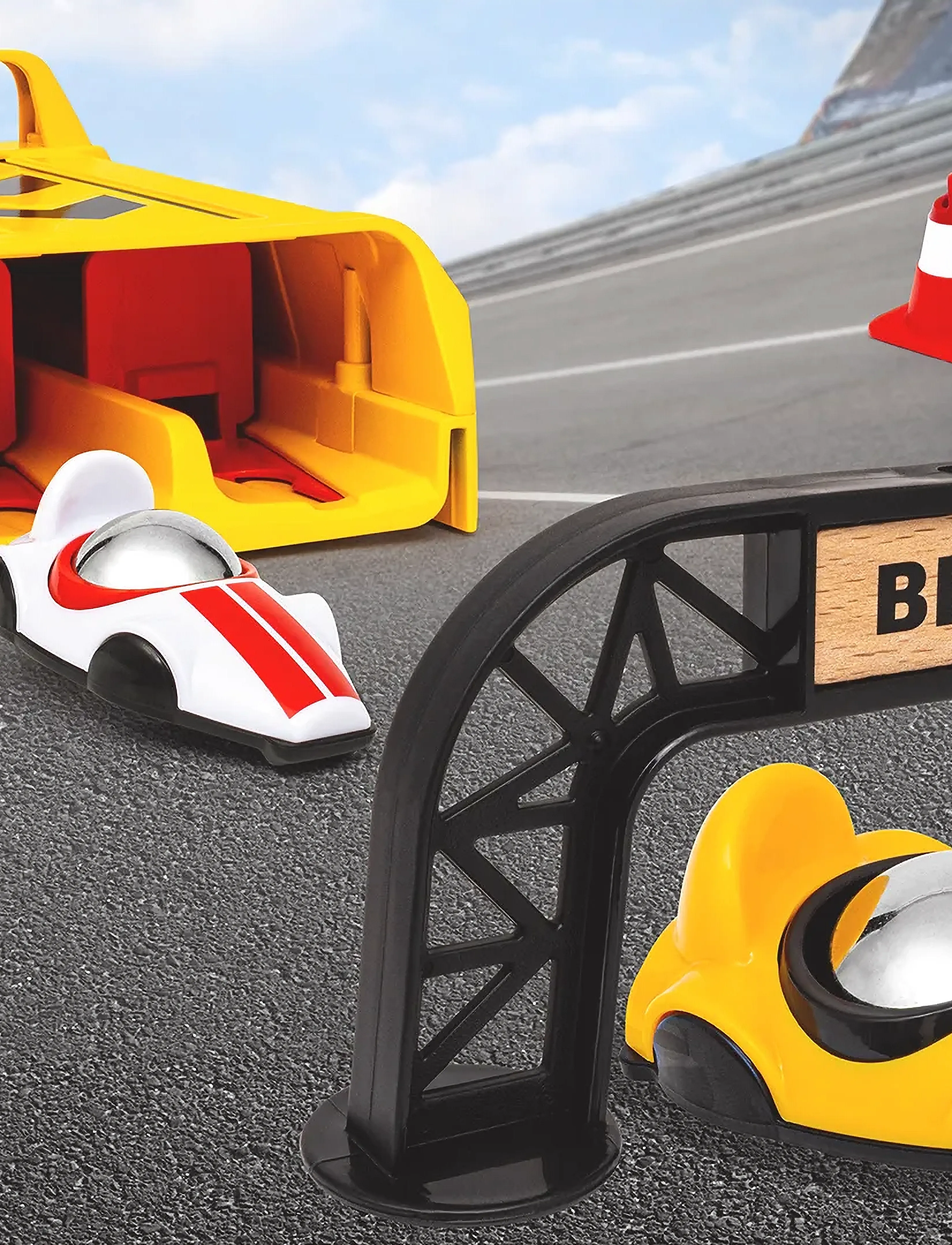 BRIO Roll Racing Launcher, Børn, Race Tracks, Multi/mønstret, Str: ONE SIZE