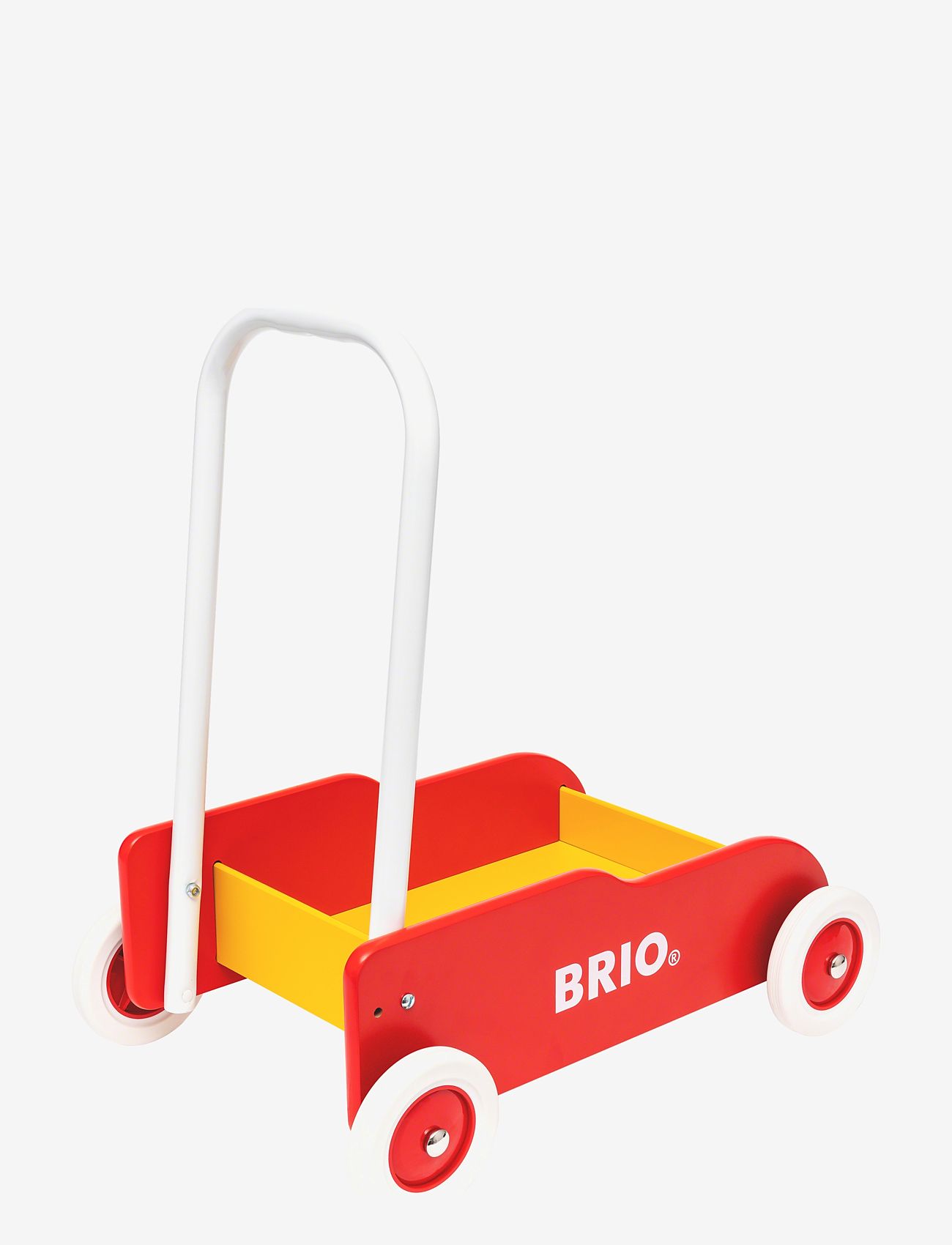 BRIO - BRIO 31350 Lære-gå-vogn, rød-gul - baby walkers - multi coloured - 1