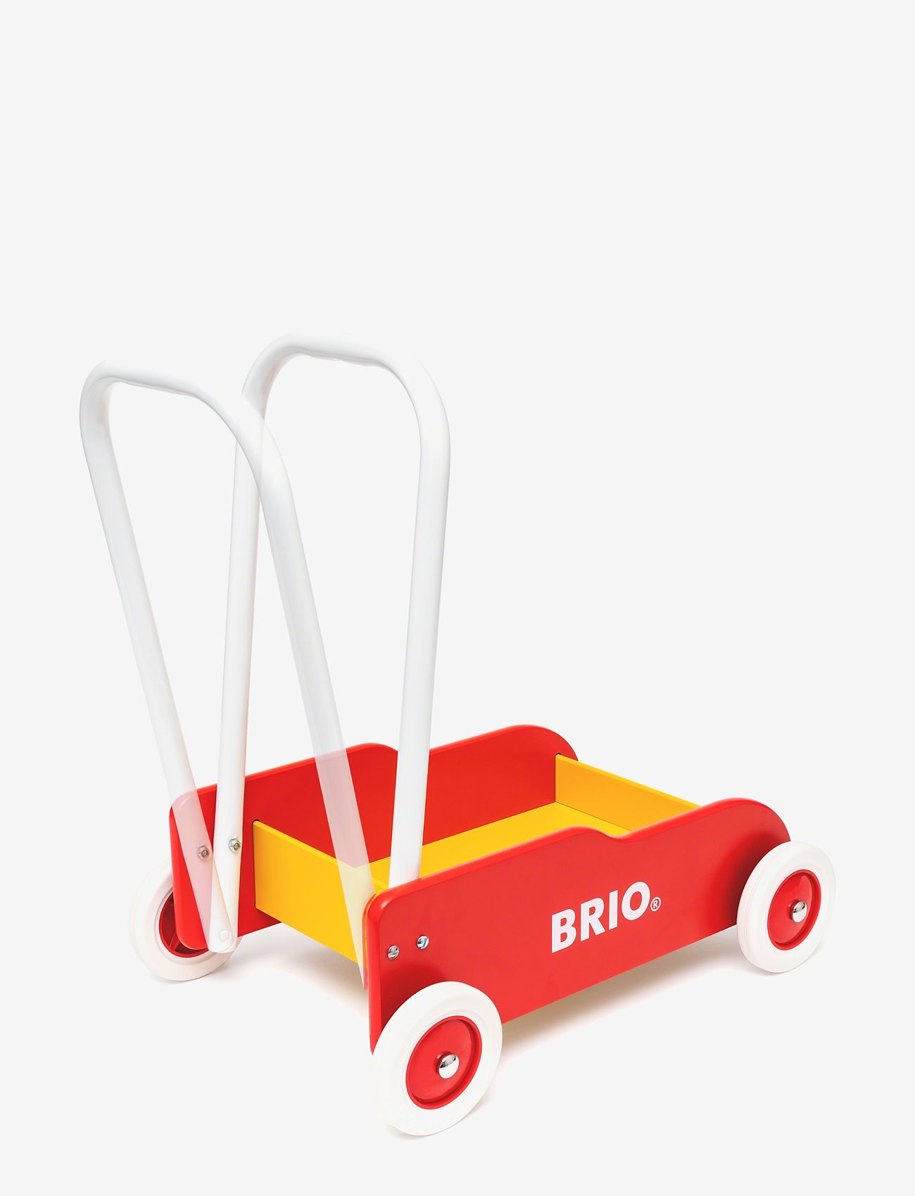 BRIO - BRIO 31350 Lære-gå-vogn, rød-gul - baby walkers - multi coloured - 2