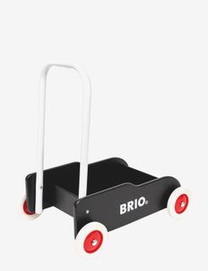 BRIO 31351 Lære-gå-vogn, sort, BRIO