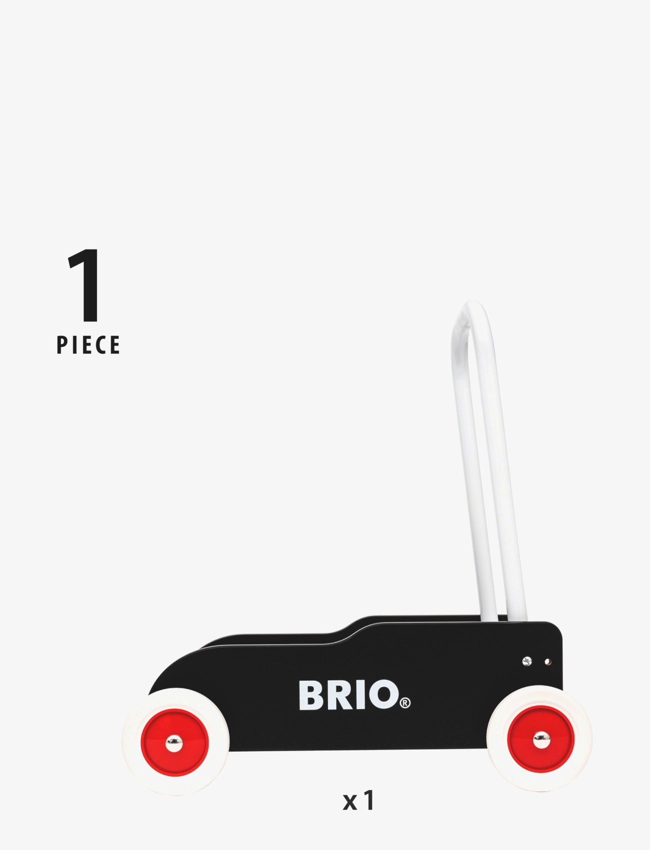 BRIO - Lära Gå Vagn Svart - gåstolar - multi coloured - 3