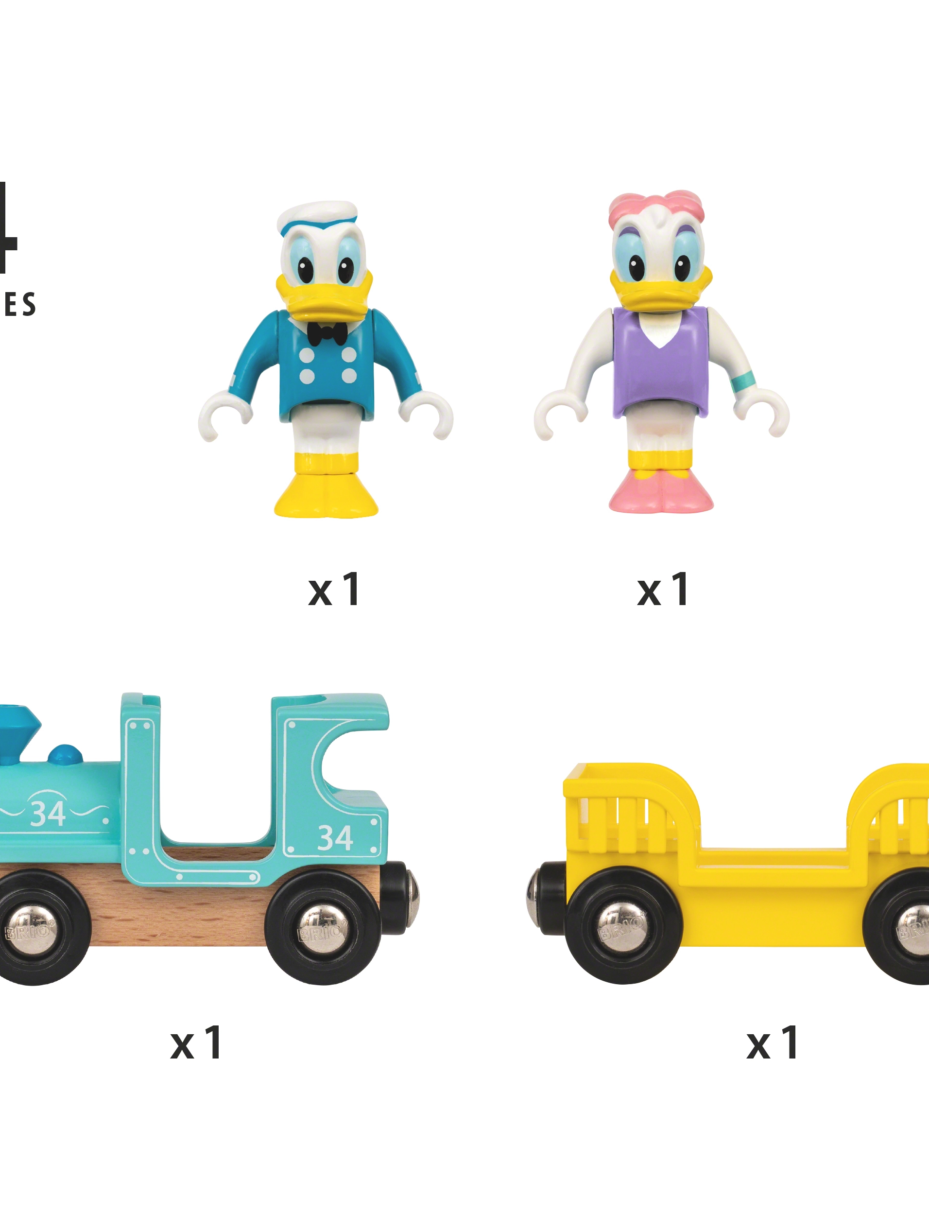 BRIO - BRIO 32260 Anders And og Andersine tog - multi coloured - 4