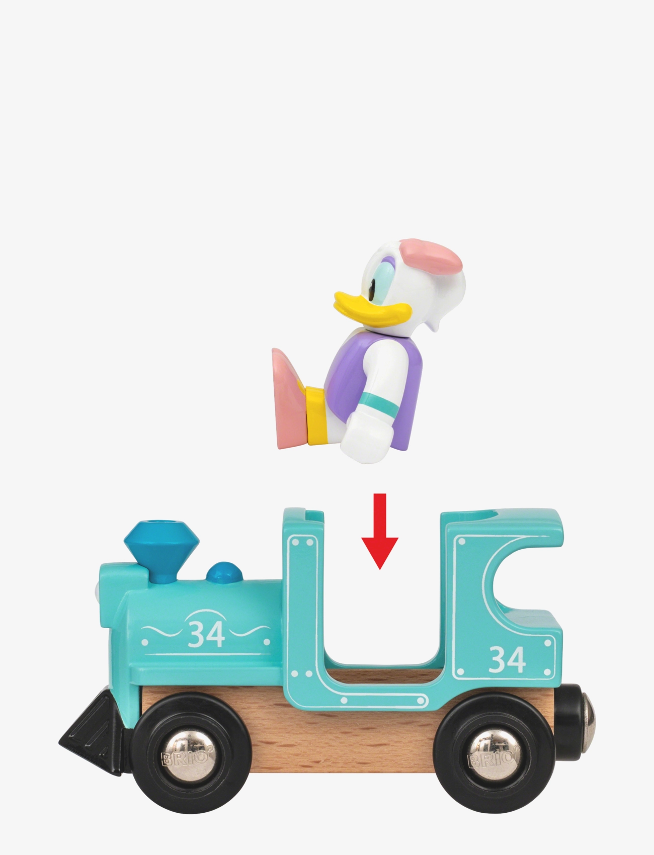 BRIO - BRIO 32260 Anders And og Andersine tog - multi coloured - 2