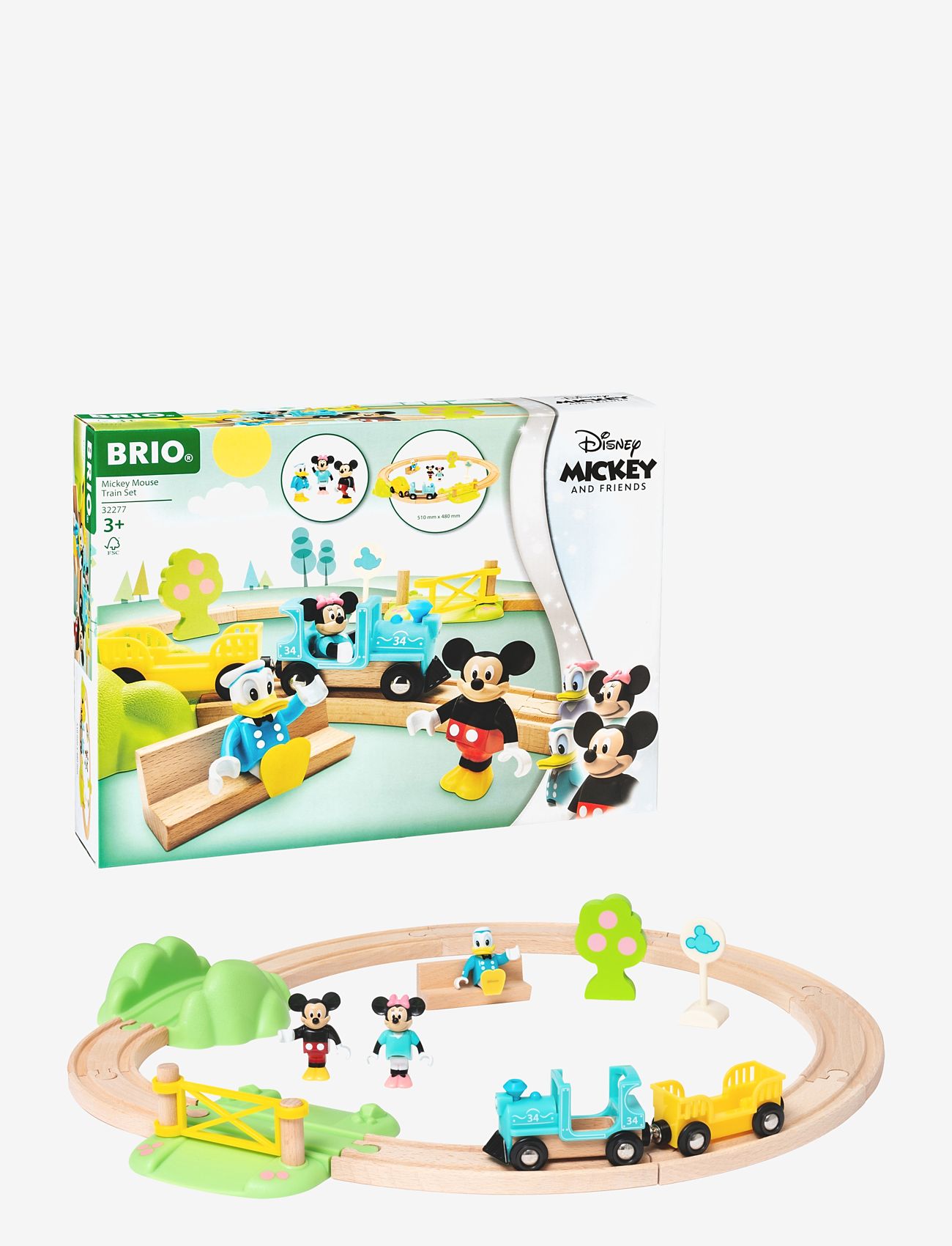 BRIO - BRIO 32277 Mickey Mouse togsæt - togbaner - multi coloured - 0
