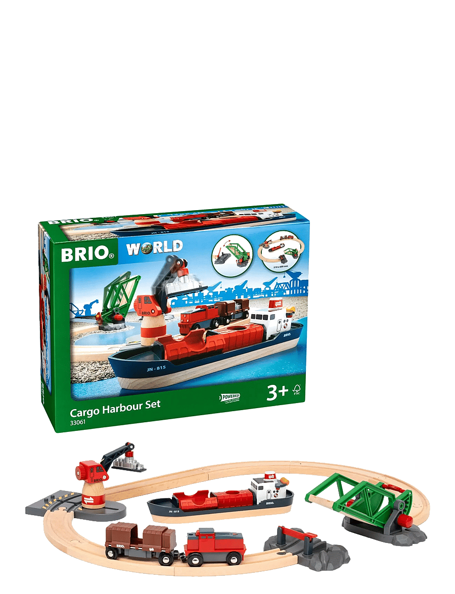 BRIO - Hamn och fraktset - bátar - multi coloured - 2