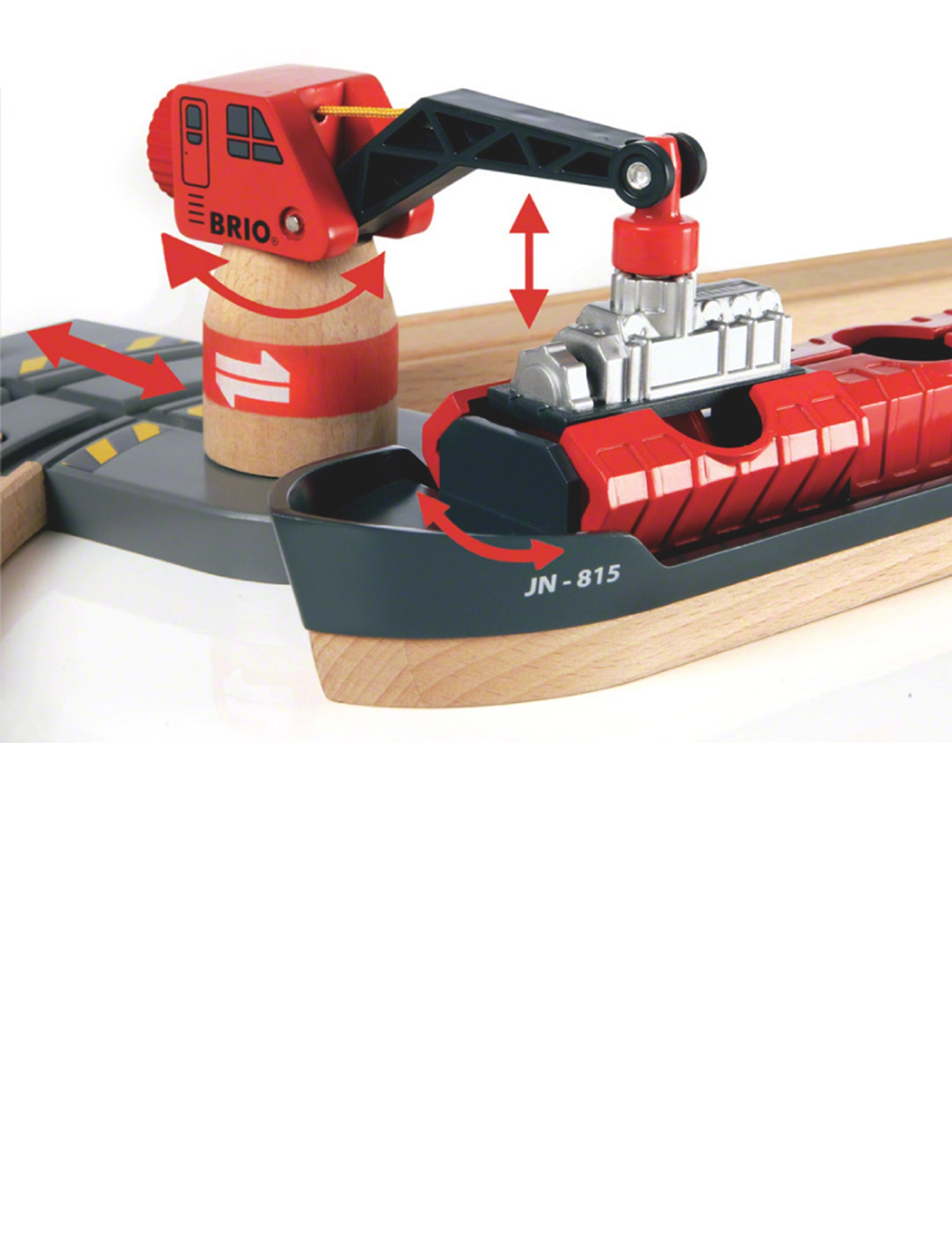 BRIO - Hamn och fraktset - bilbanor - multi coloured - 2