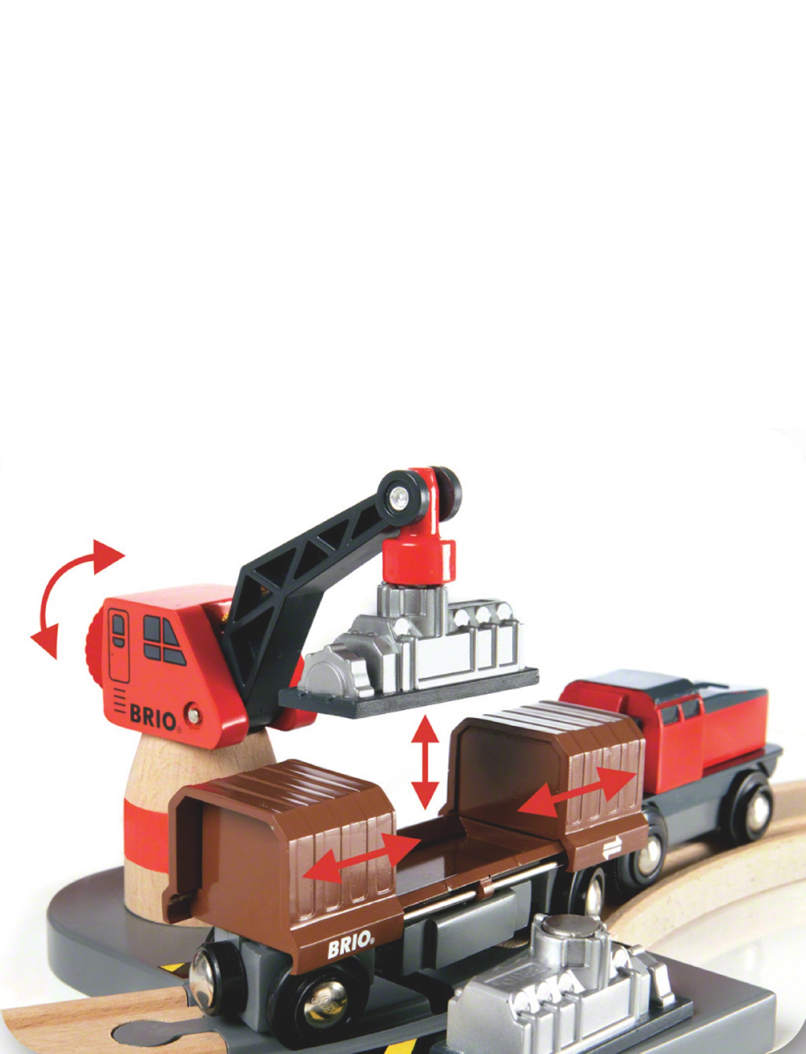 BRIO - Hamn och fraktset - bilbanor - multi coloured - 4