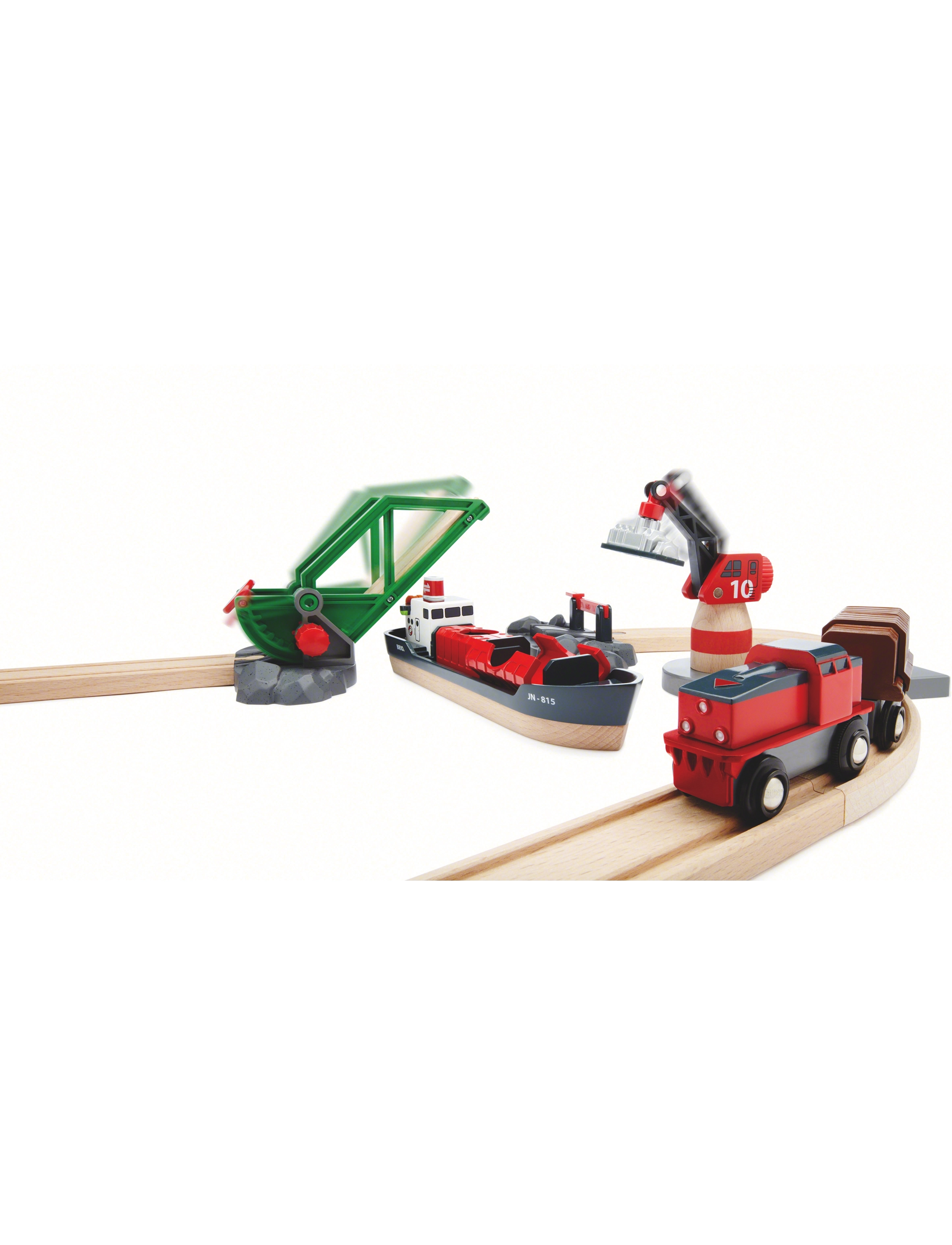 BRIO - Hamn och fraktset - bilbanor - multi coloured - 5