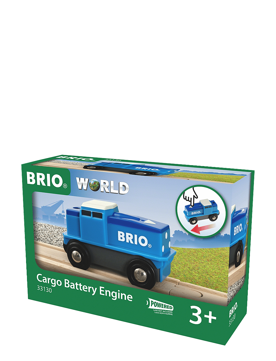 BRIO - Batteridrivet godslok - lestir - multi coloured - 2