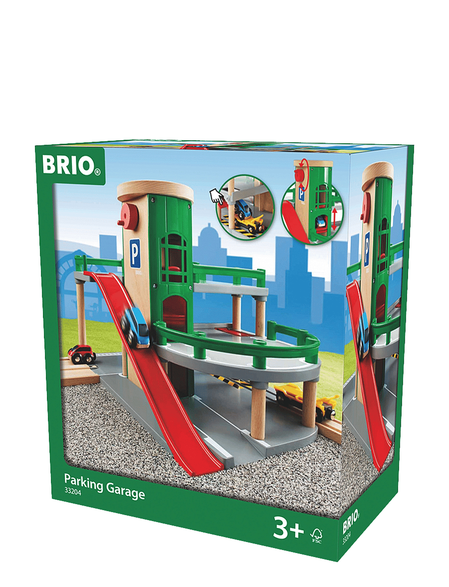 BRIO - R&R Parking Garage set - leksaksgarage - multi coloured - 2