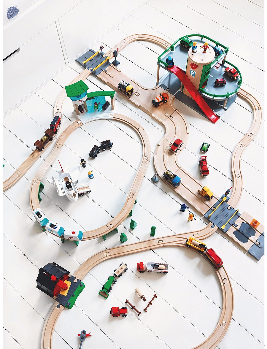 BRIO - R&R Parking Garage set - leksaksgarage - multi coloured - 0