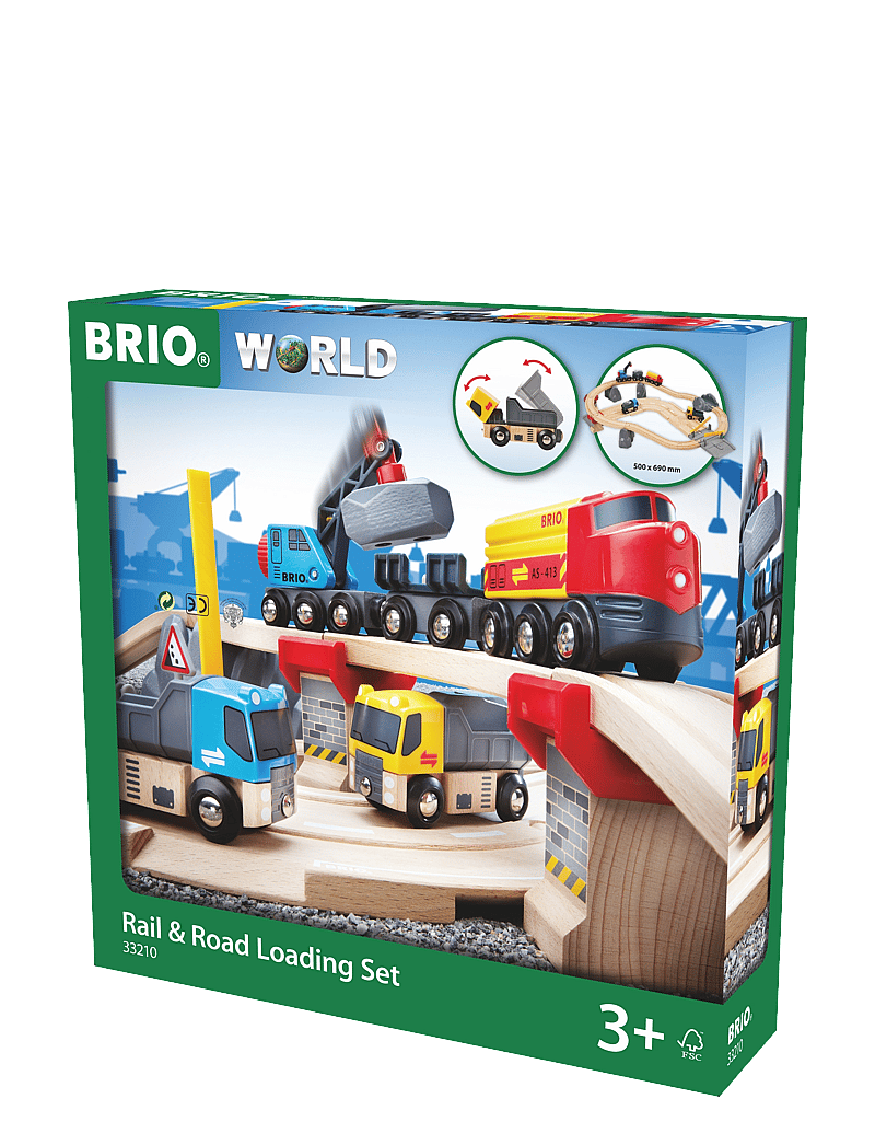 BRIO - R&R Stenbrott Set - vinnubílar - multi coloured - 2