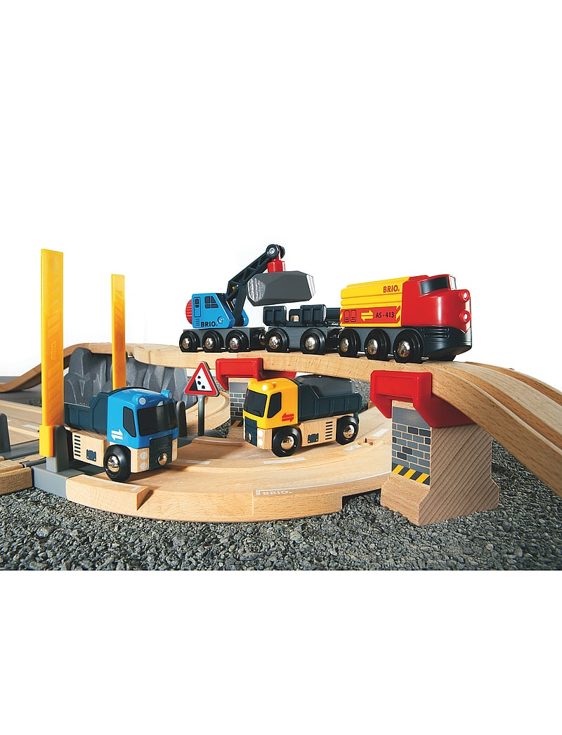 BRIO - R&R Stenbrott Set - vinnubílar - multi coloured - 4