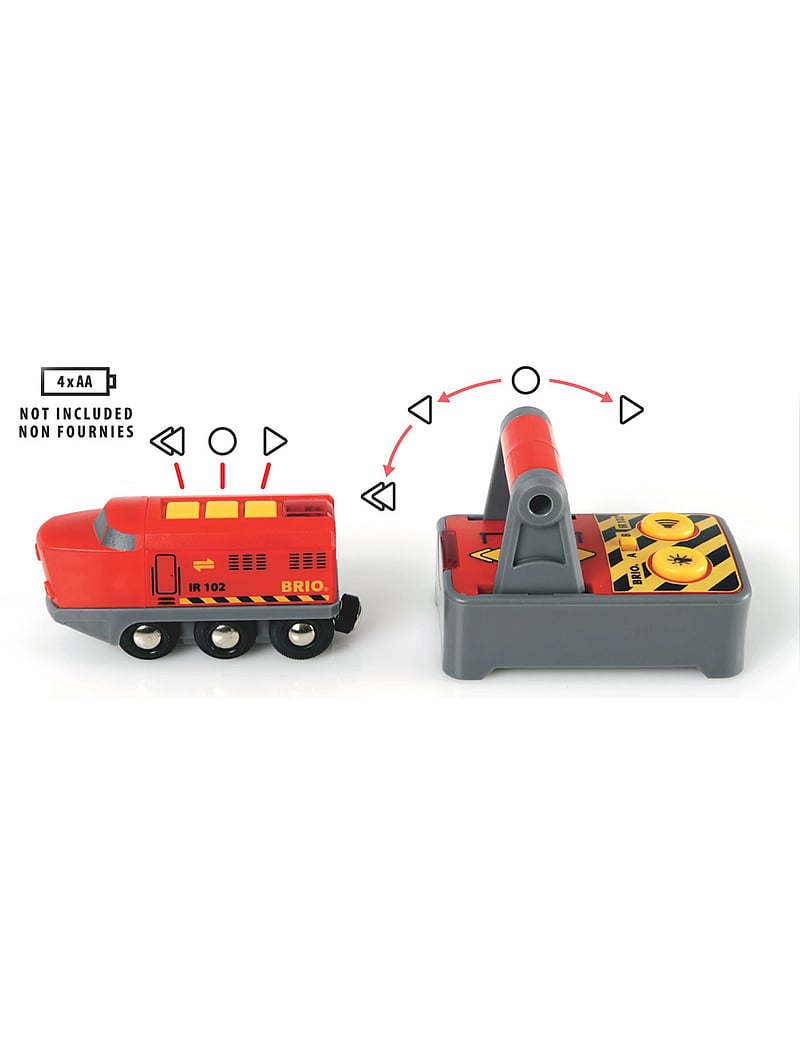 BRIO - R/C Lokset - trains - multi coloured - 4