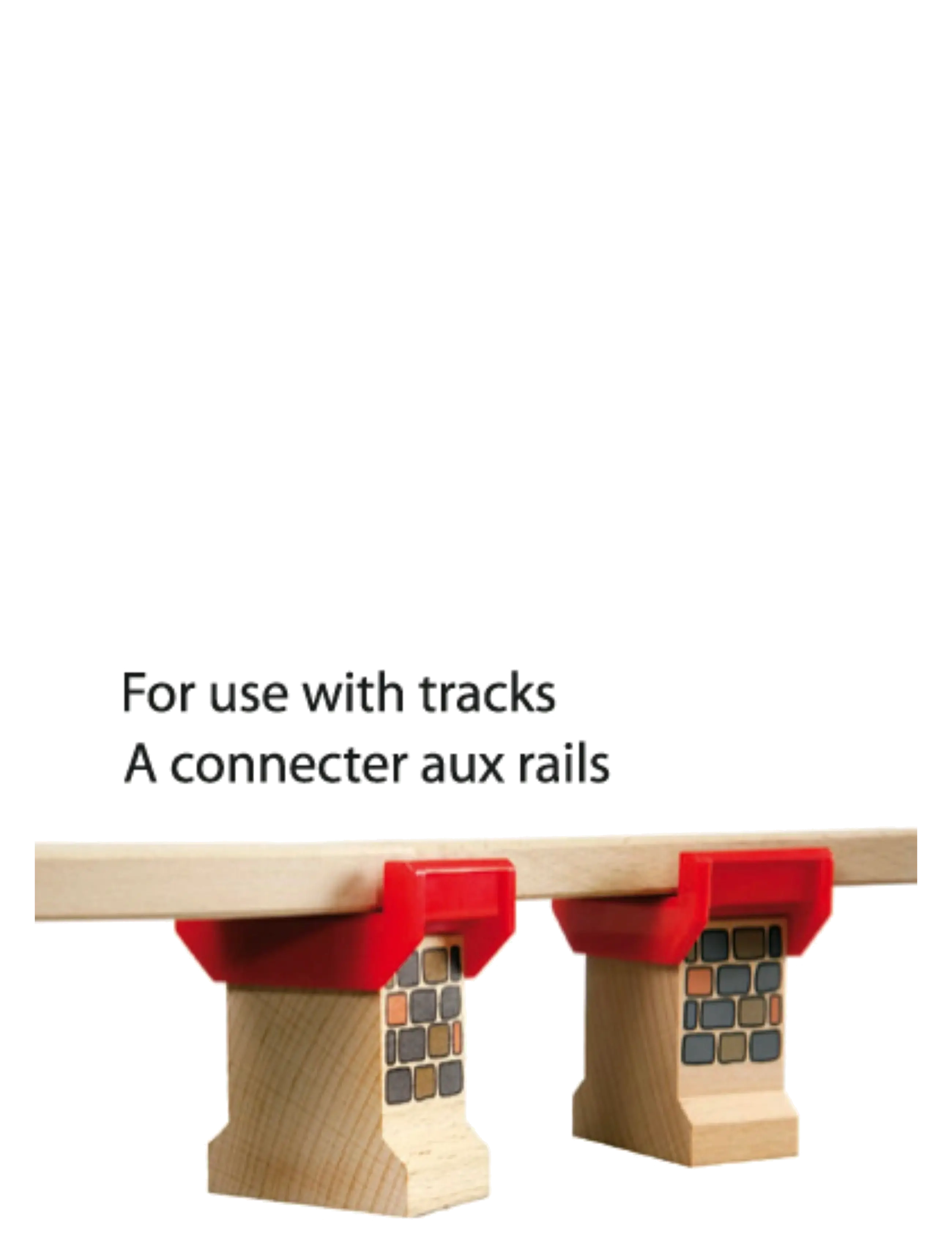 BRIO - BRIO® Bropilarer i tre - togbaner - multi coloured - 3