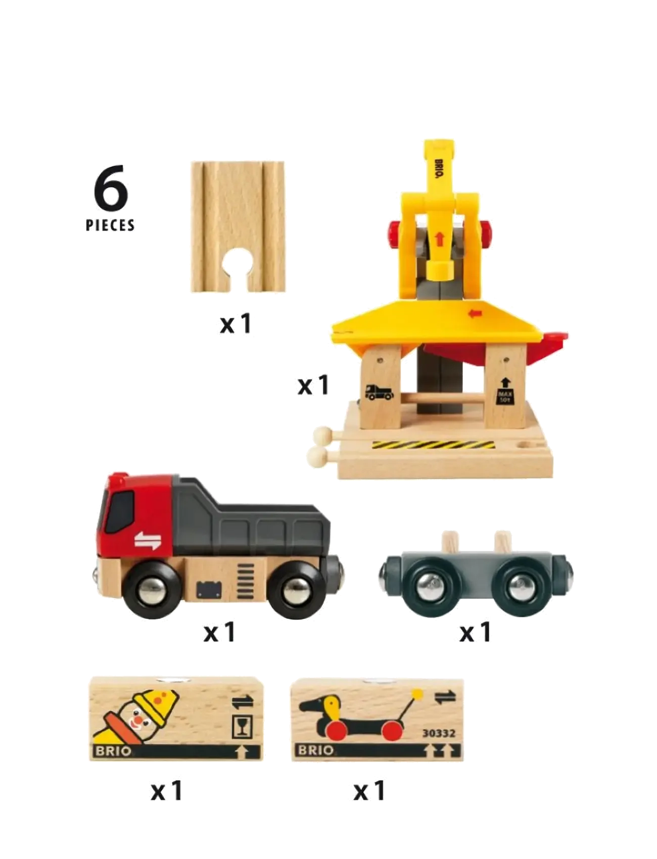 BRIO - Godscentral - tågbanor - multi coloured - 3