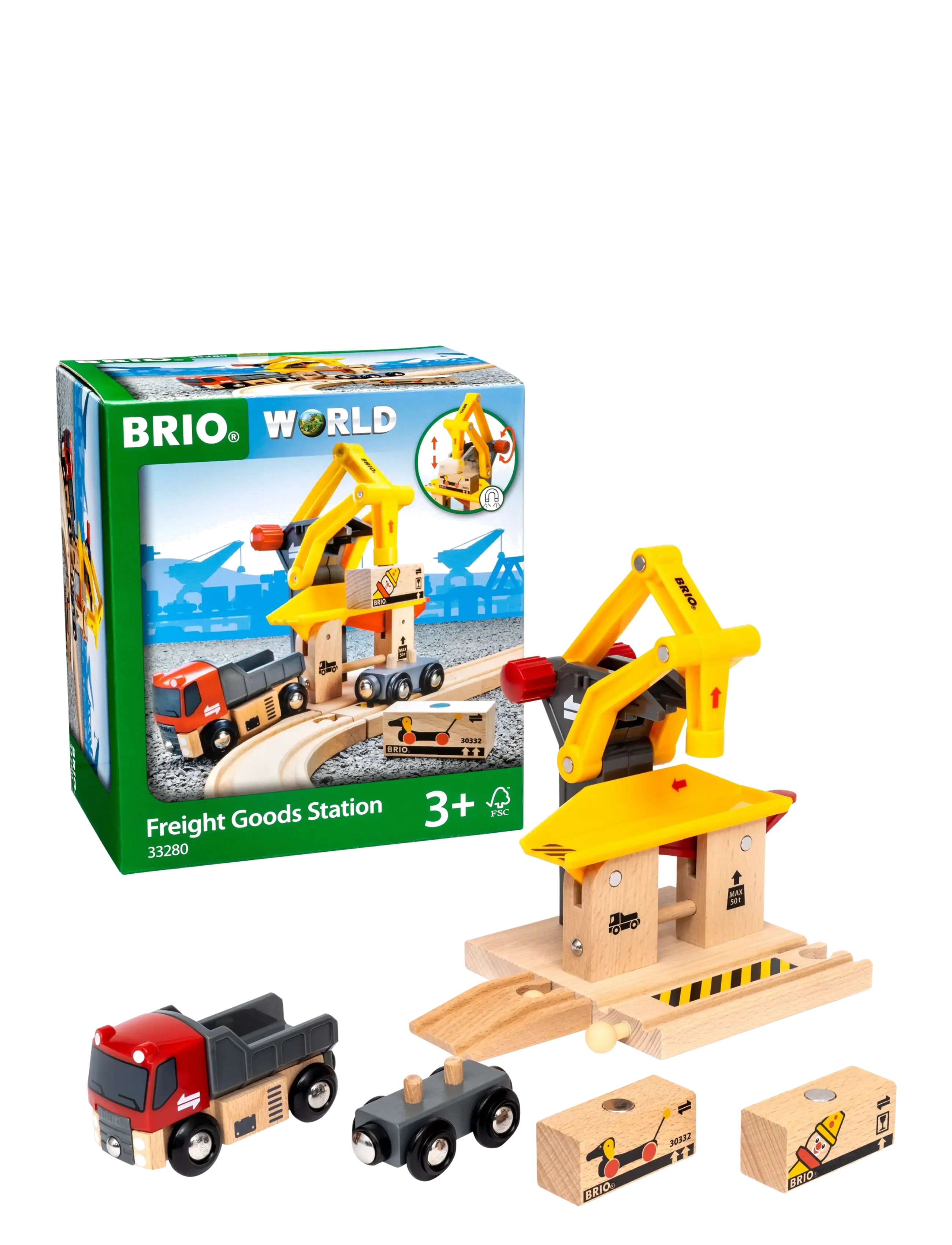 BRIO - Godscentral - tågbanor - multi coloured - 4