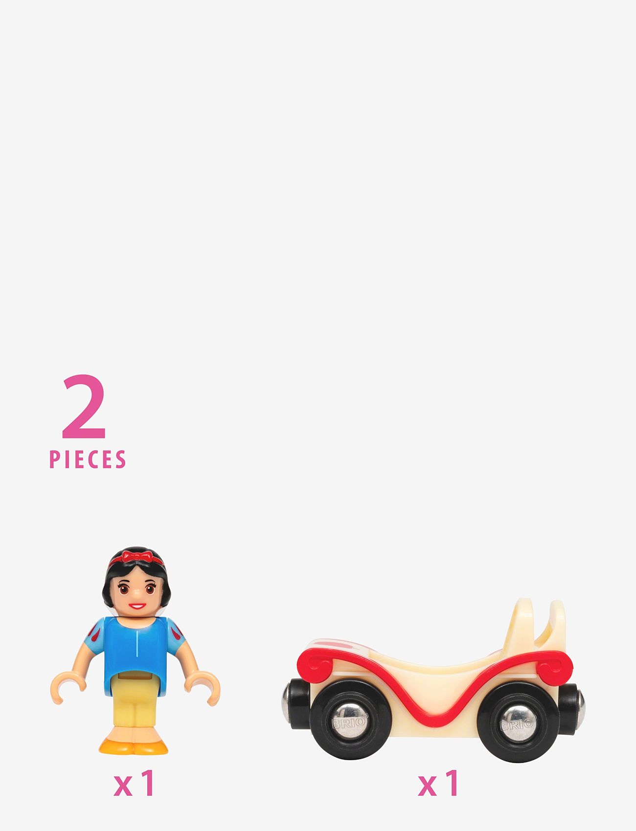 BRIO - Disneyprinsessa Snövit och vagn - kvikmynda- og ævintýrapersónur - snÖvit - 1