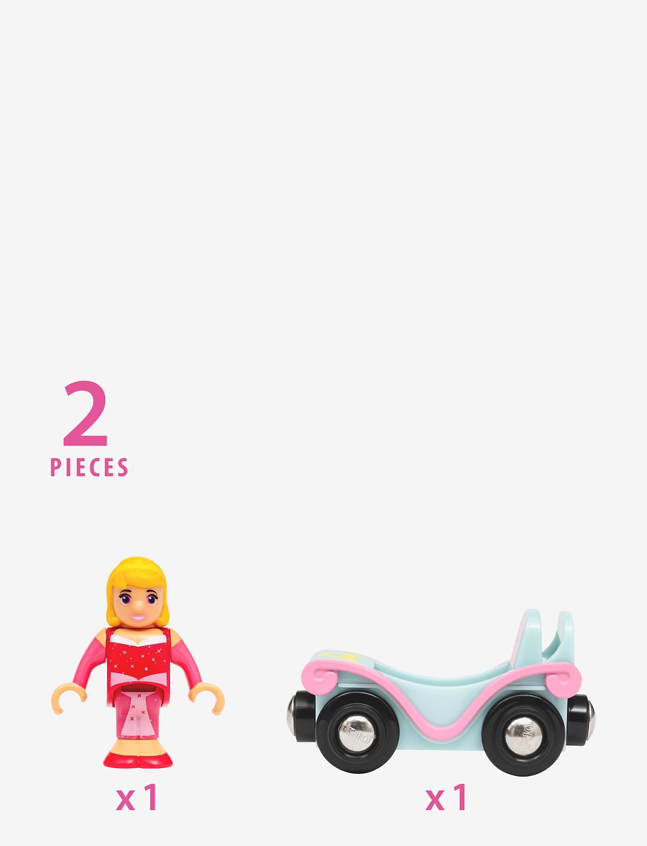 BRIO - BRIO 33314 Disney Princess Tornerose og vogn - film- & eventyrsfigurer - tÖrnrosa - 1