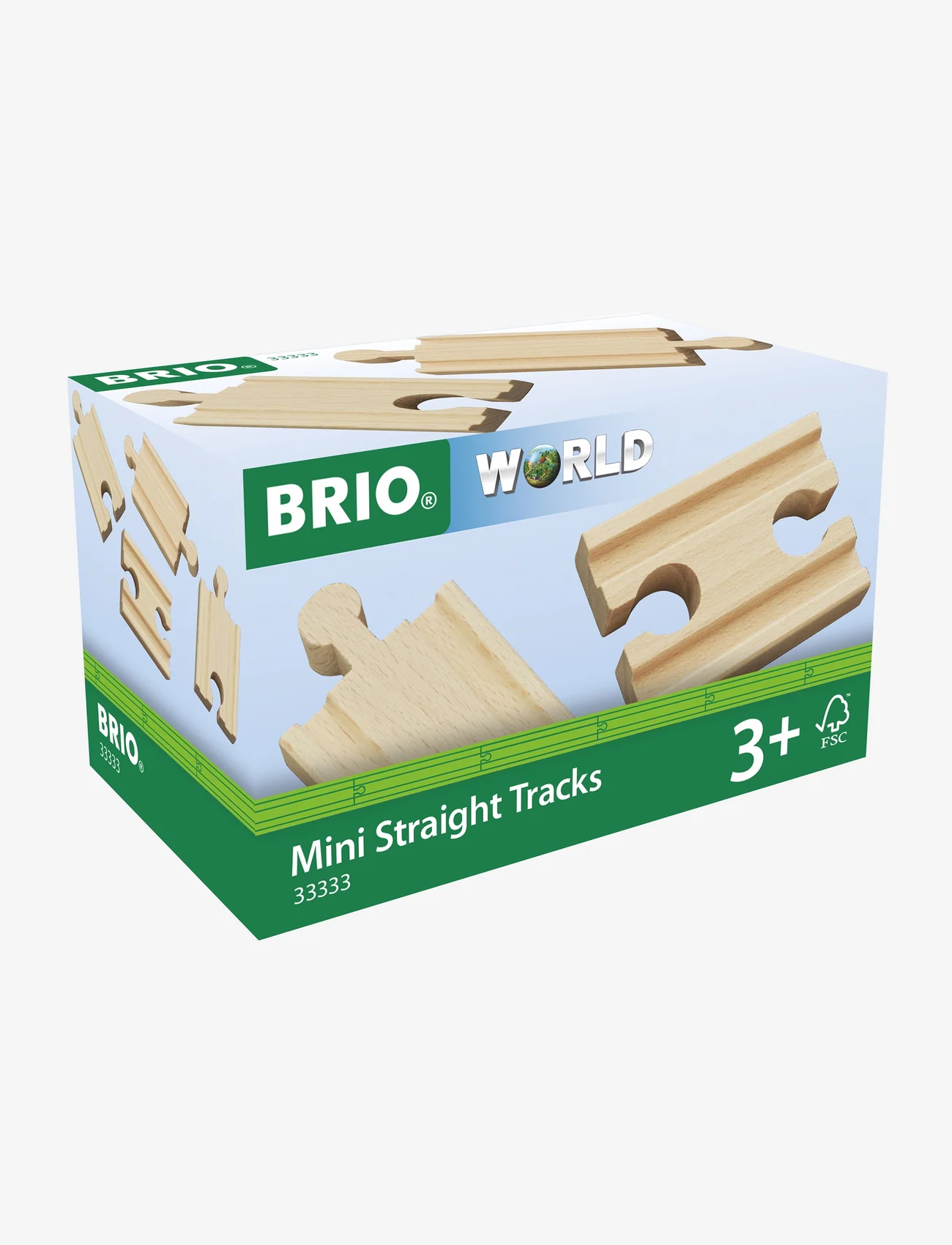 BRIO - BRIO® Skinner rett mini 54mm, 1+1+2 - togbaner - multi coloured - 1