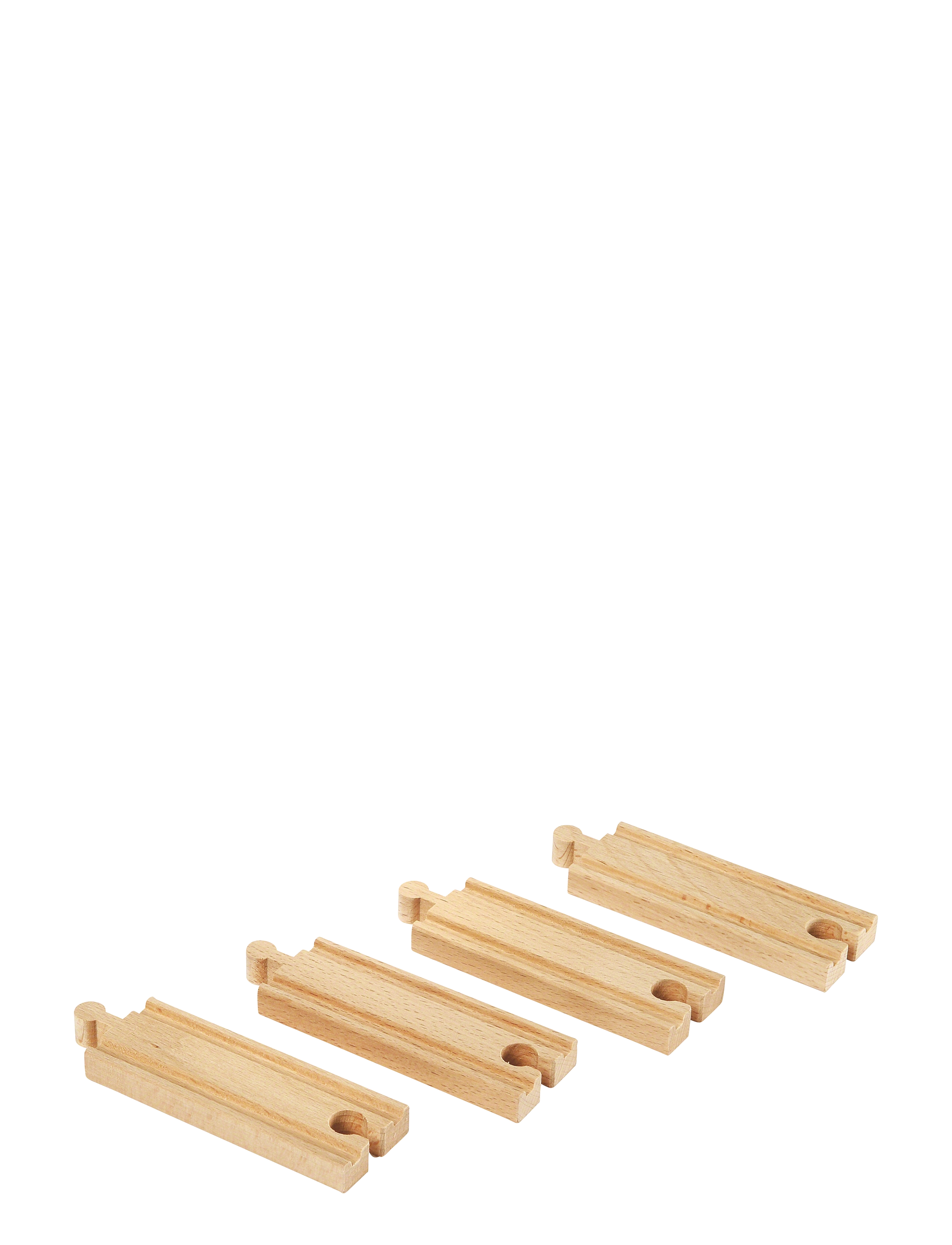 BRIO 33334 Lige Skinner, Korte, Børn, Wooden Puslespil, Brun, Str: ONE SIZE