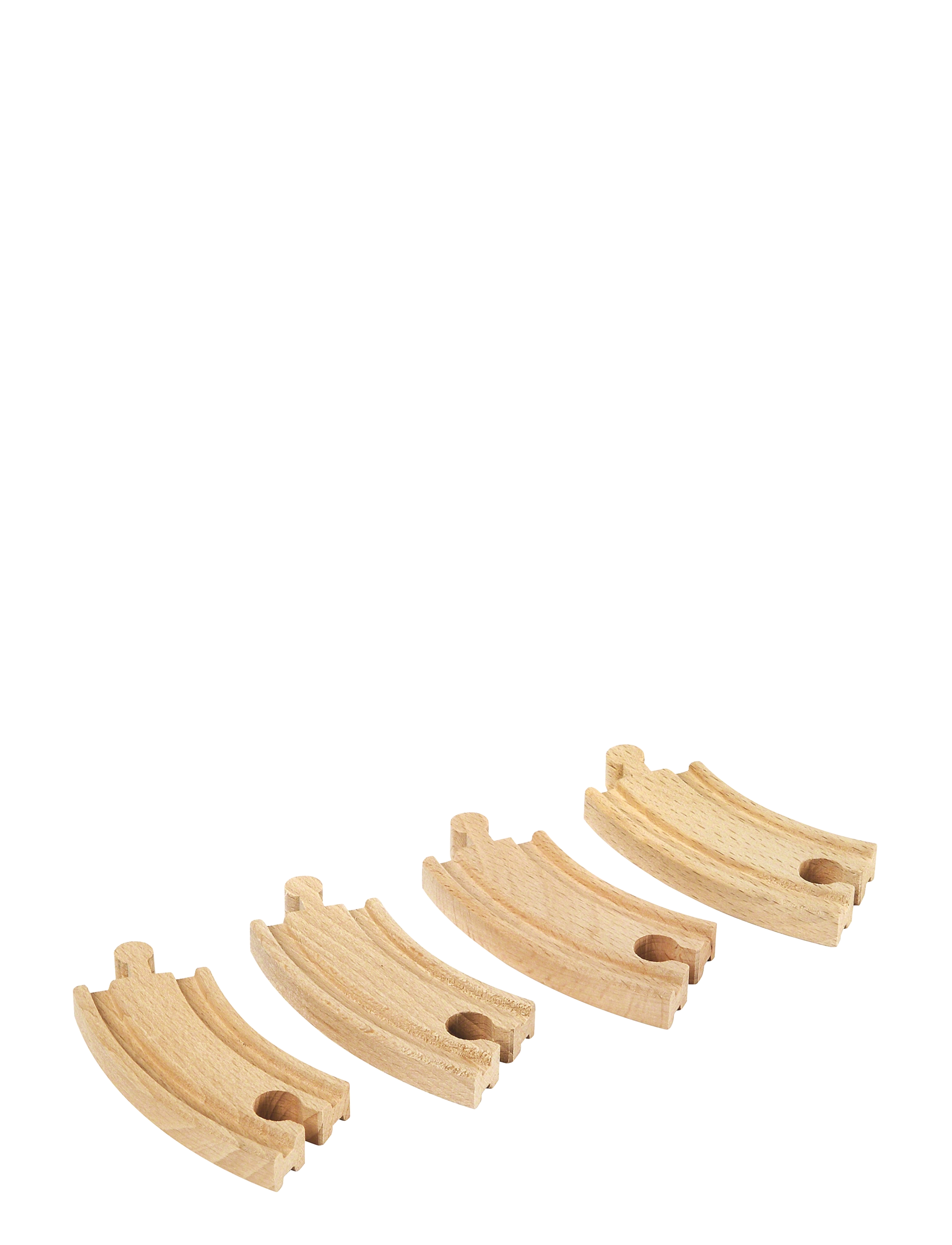 BRIO Brio 33337 Buede Skinner, Korte, One Size, Brown, Legetøjskøretøjer > Togtilbehør, Børn
