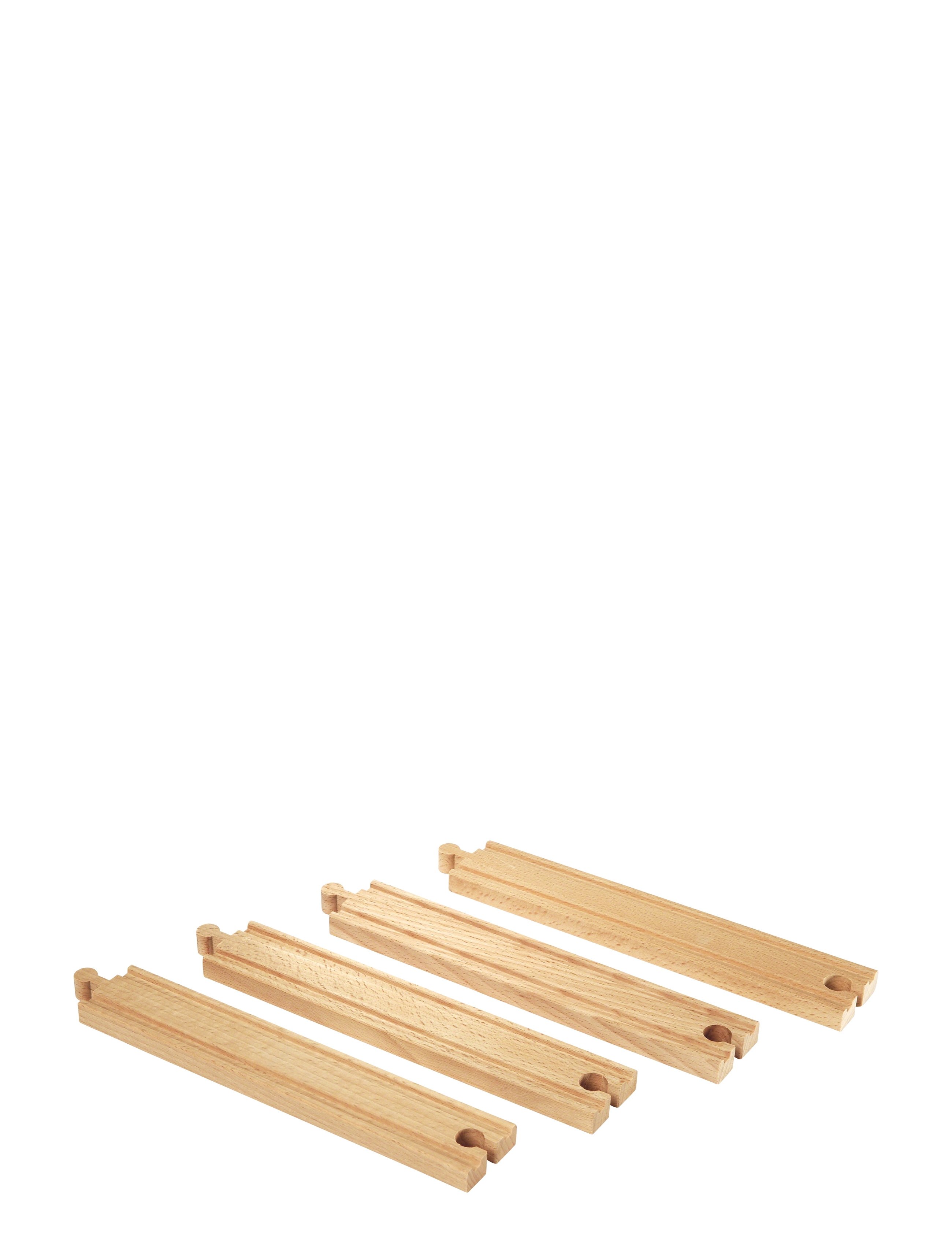 BRIO Brio 33341 Lige Skinner, Lange, One Size, Brown, Byggesæt Og -Klodser > Byggesæt, Børn