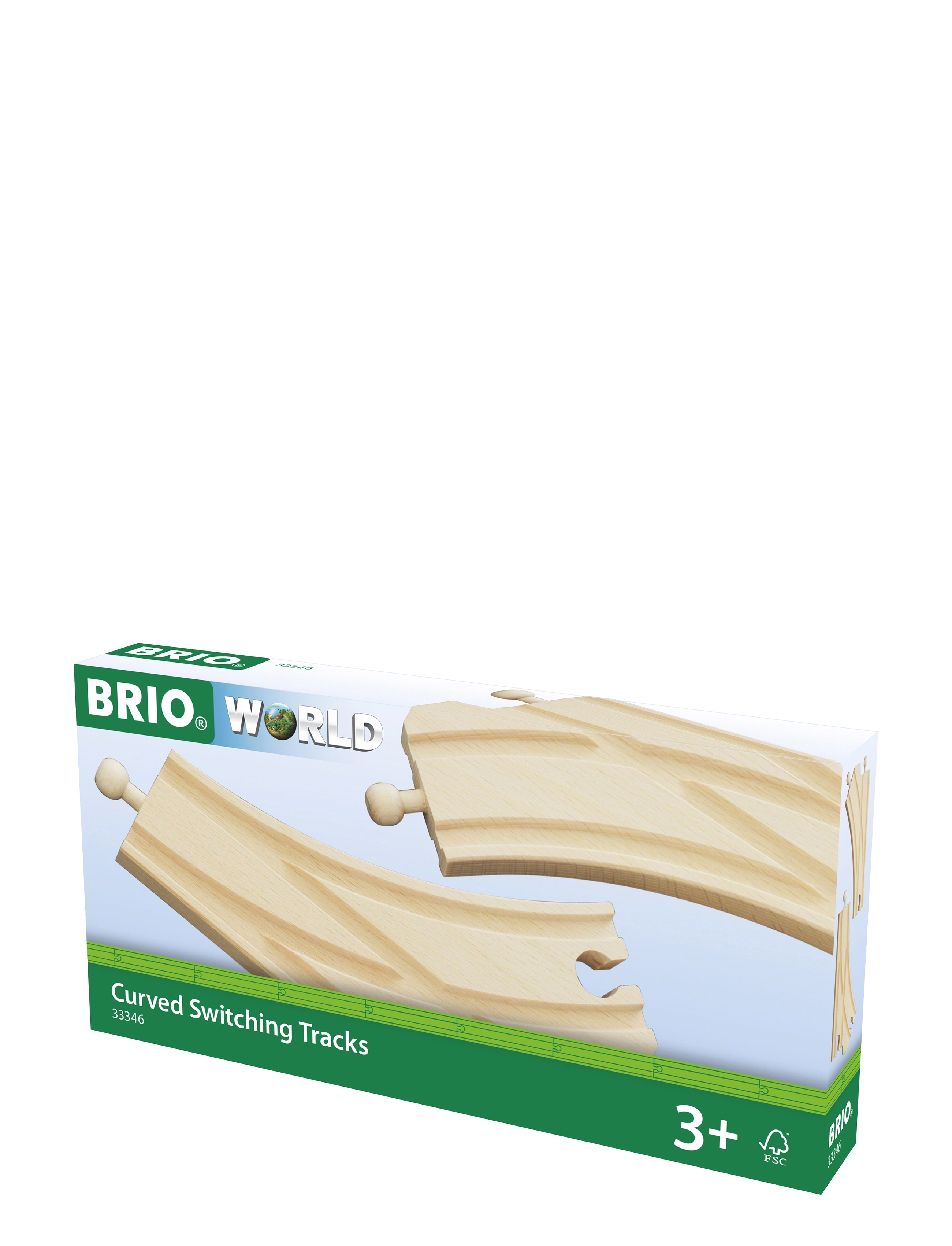BRIO - Kurvväxelpar - tågbanor - multi coloured - 2