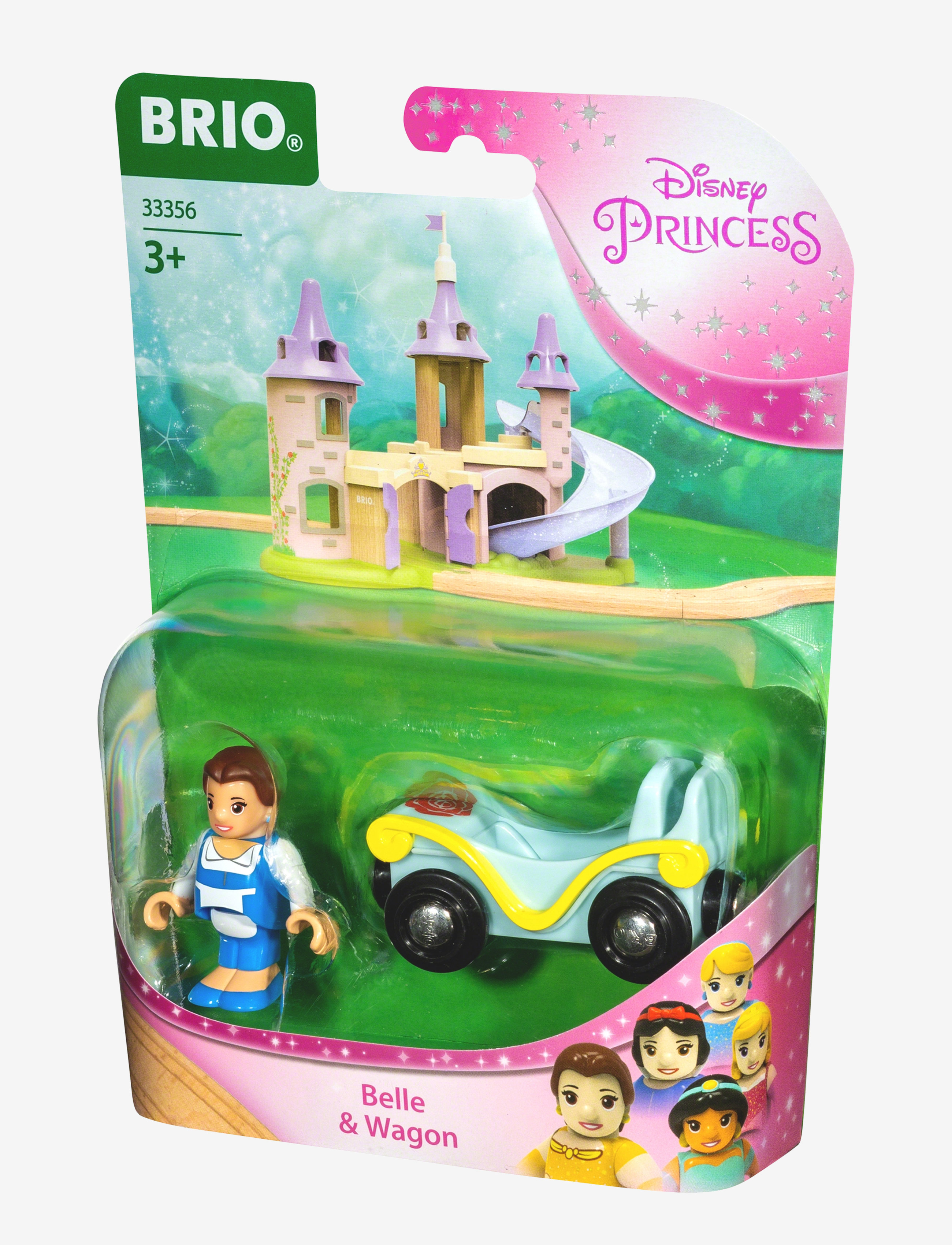 BRIO - Disneyprinsessa Belle och vagn - film & sagofigurer - belle - 1