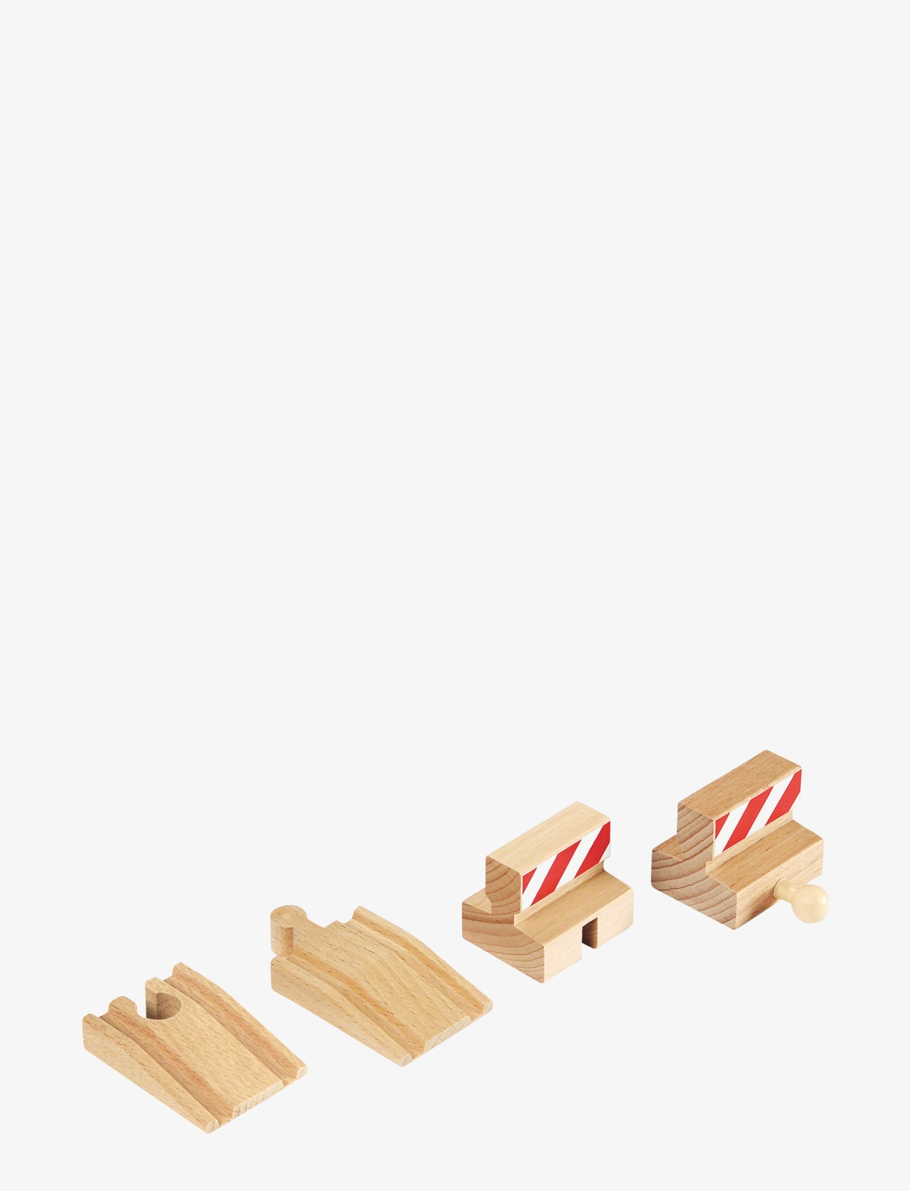 BRIO Brio 33385 Ramper Med Stopklodser, One Size, Beige, Legetøjskøretøjer > Togtilbehør, Børn