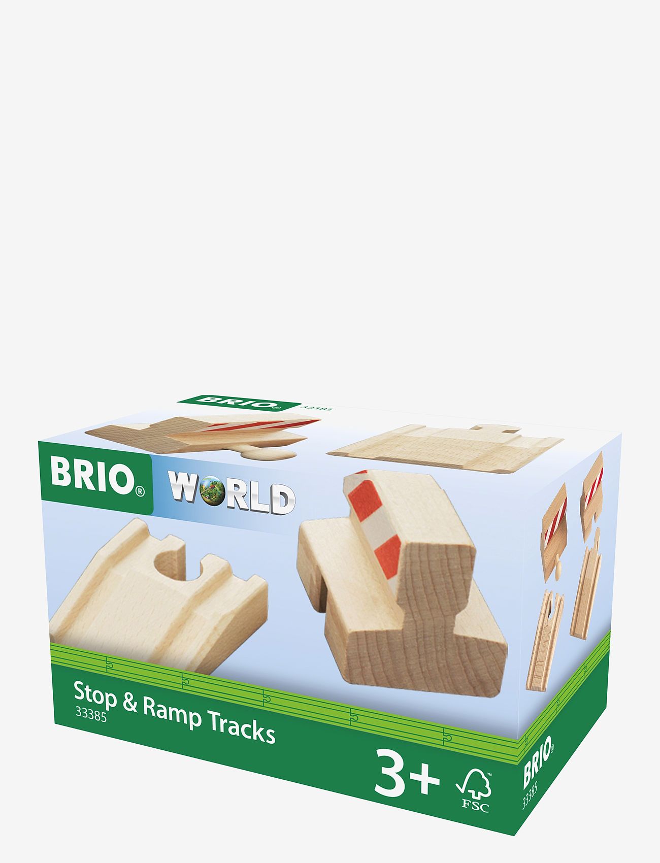 BRIO - BRIO 33385 Ramper med stopklodser - togbaner - multi coloured - 1