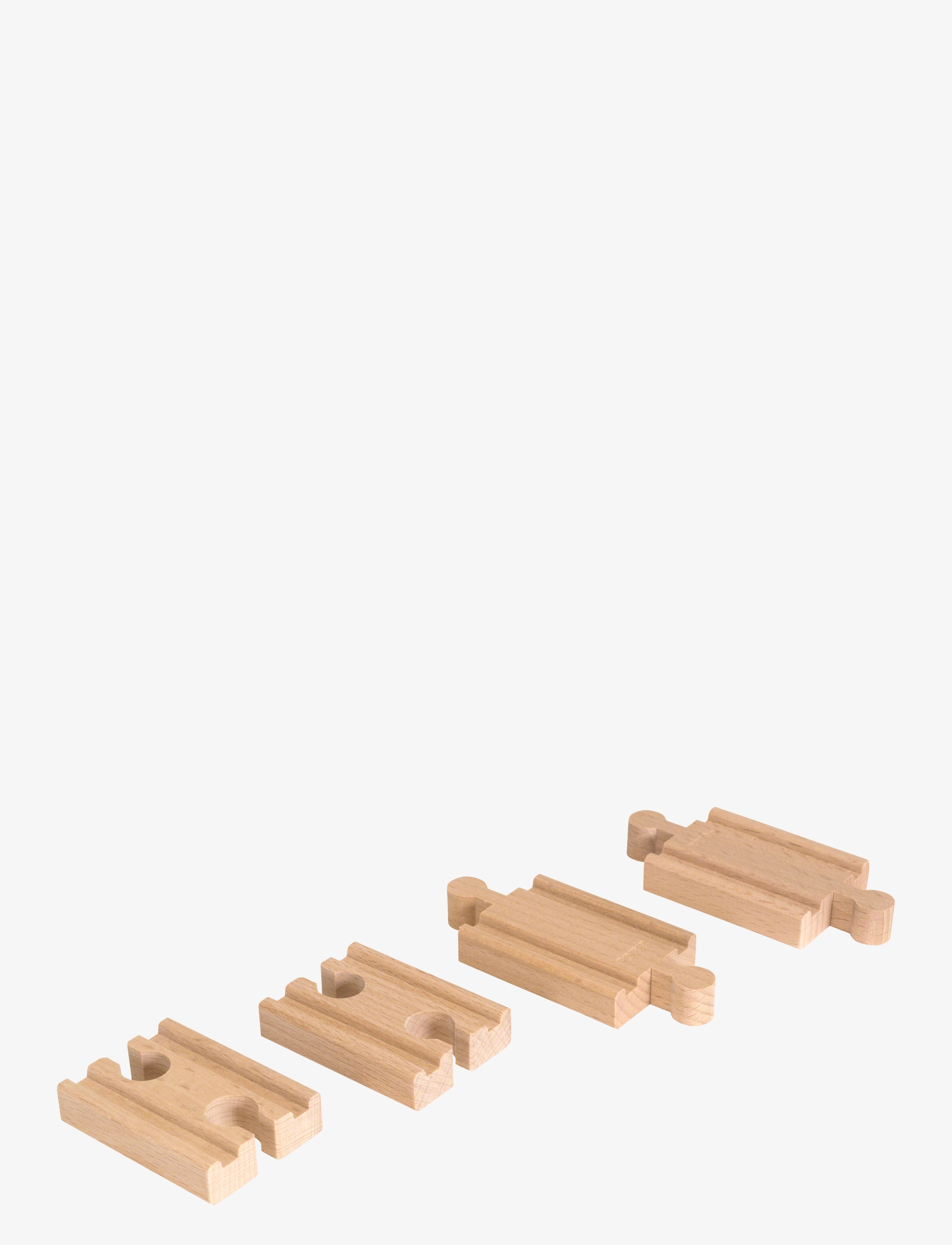 BRIO 33393 Lige Skinner, Mini, Børn, Train Tilbehør, Beige, Str: ONE SIZE
