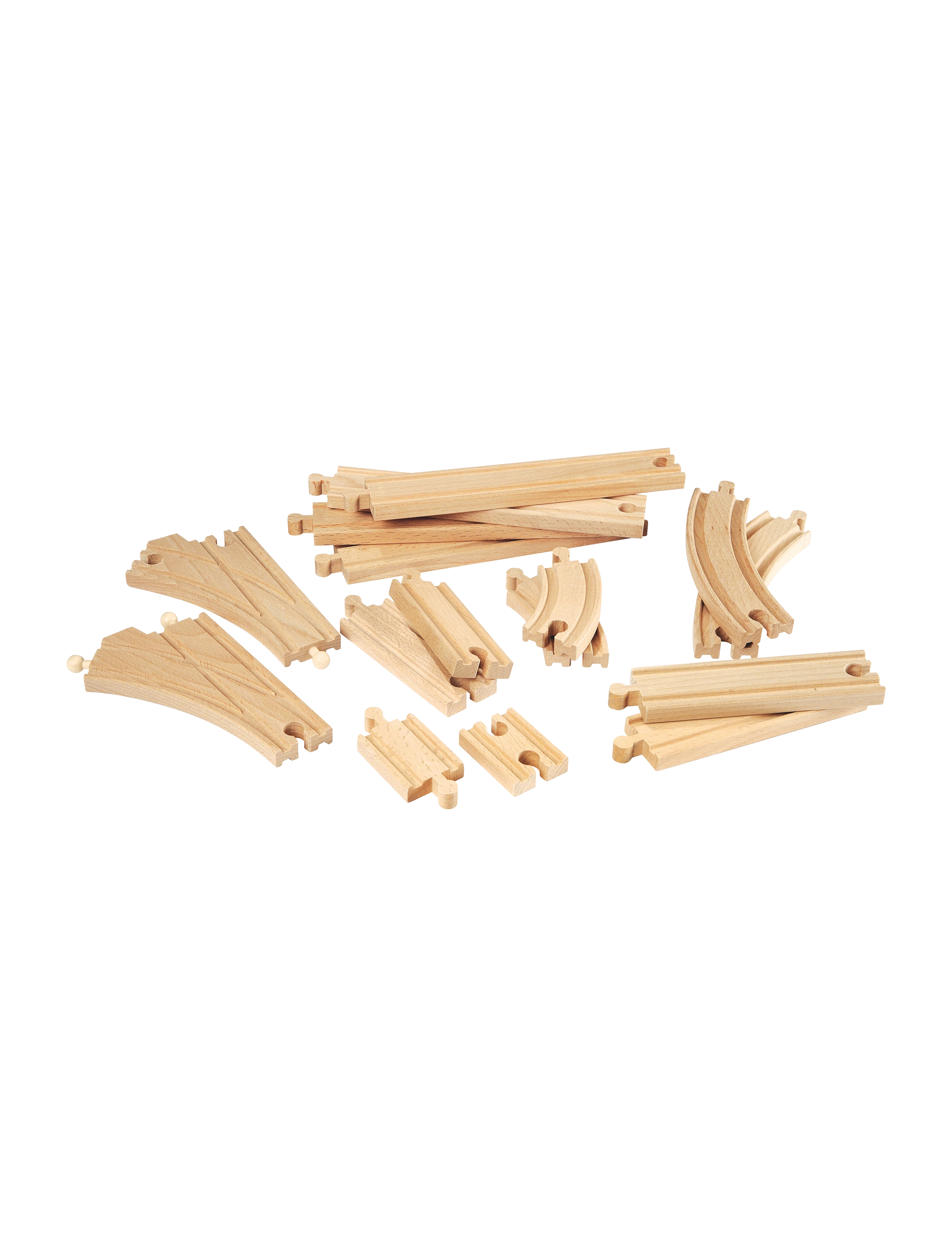 BRIO BRIO 33402 Skinnesæt, 16 dele - App deal - MULTI COLOURED / beige
