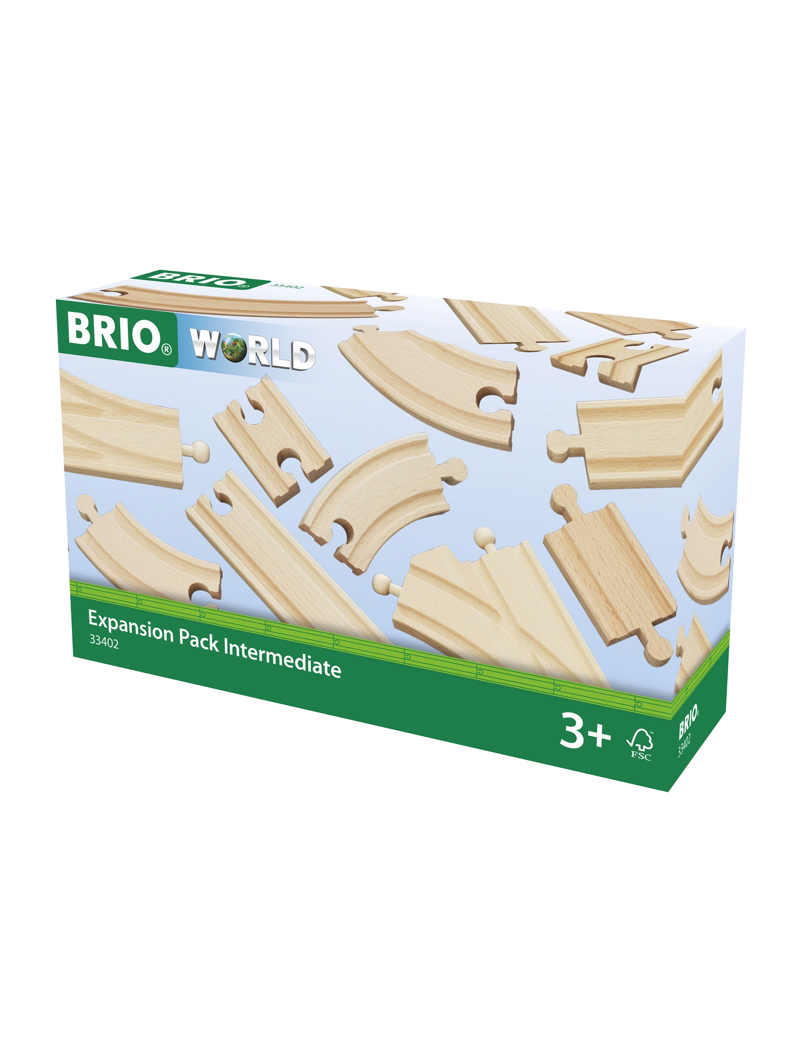 BRIO - Påbyggnadssats 2 - tågbanor - multi coloured - 1