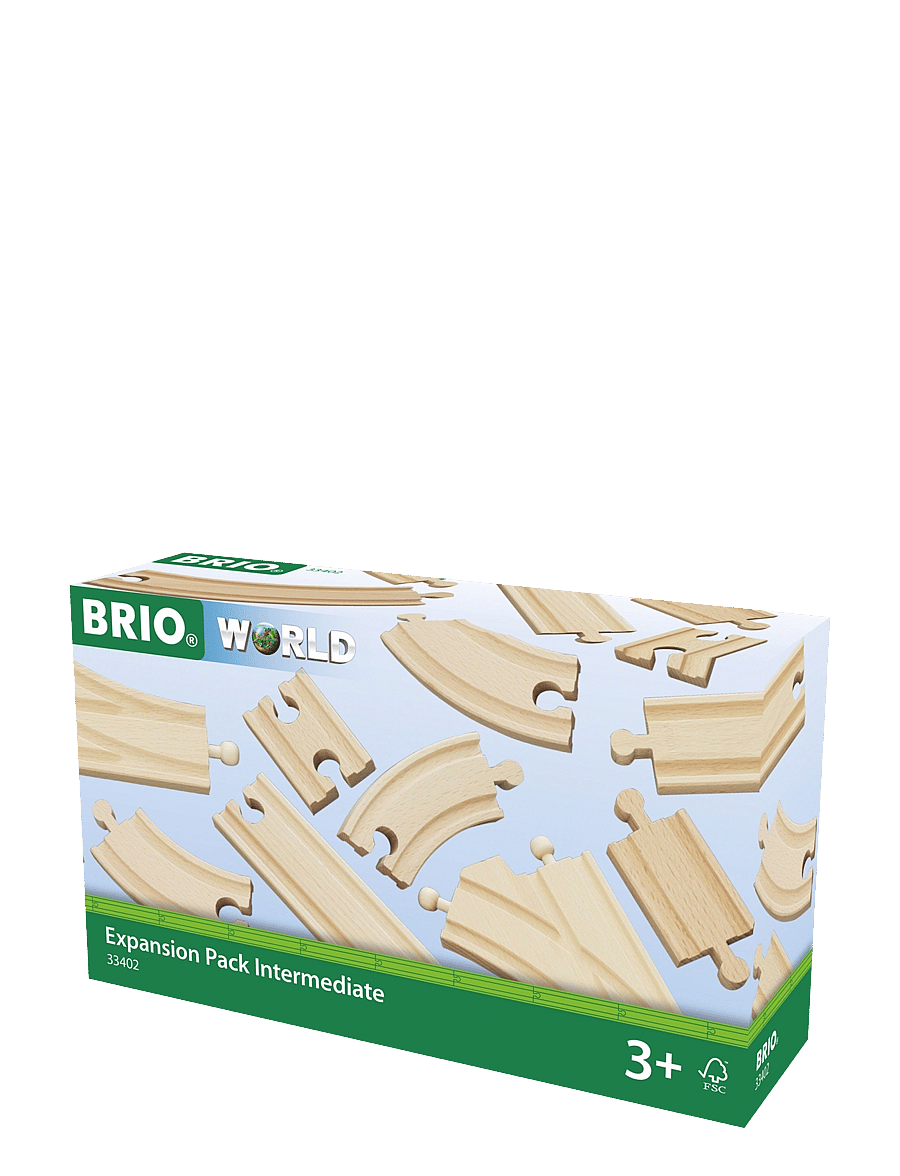 BRIO - Påbyggnadssats 2 - tågbanor - multi coloured - 1