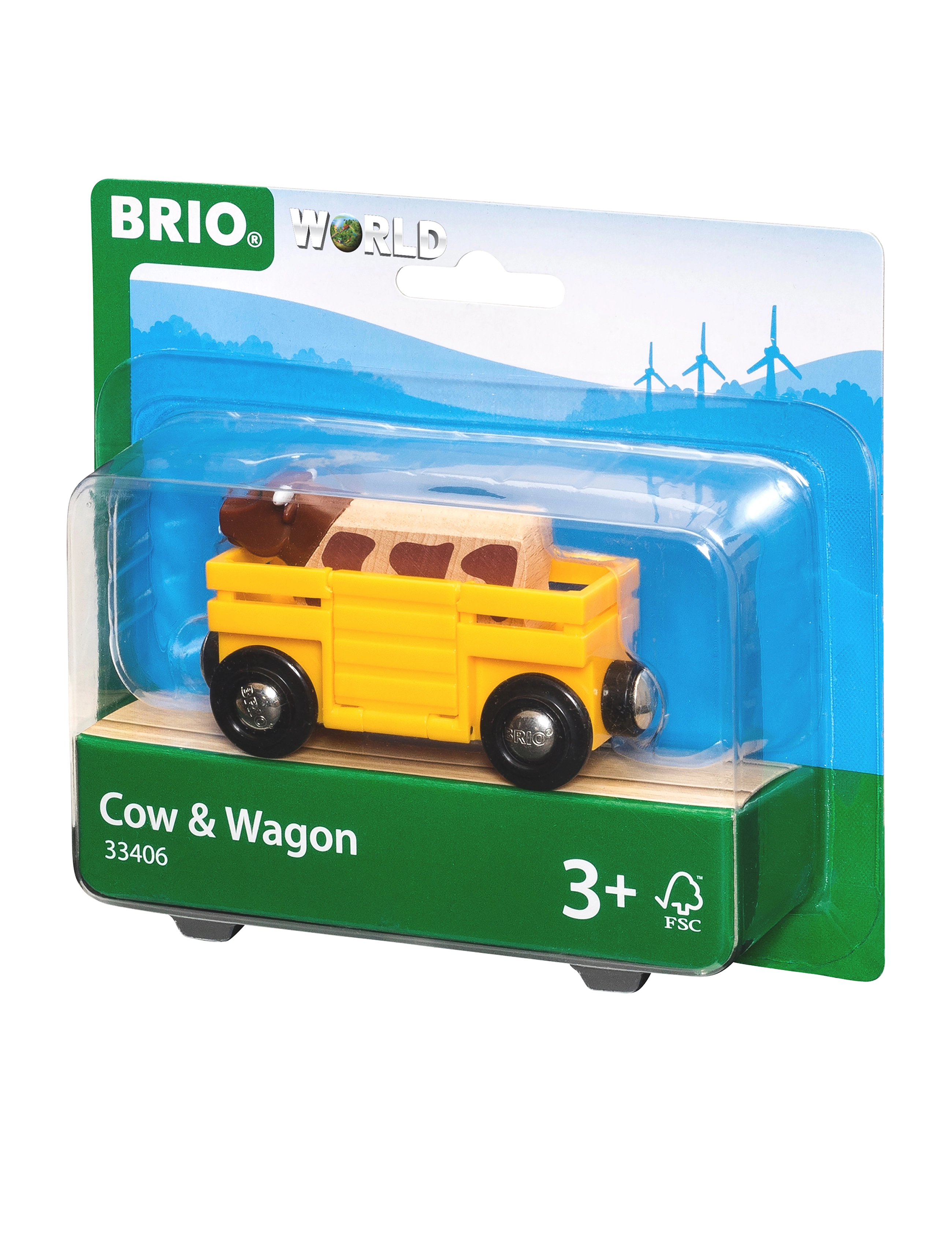 BRIO Boskapsvagn - Last chance - MULTI COLOURED / yellow