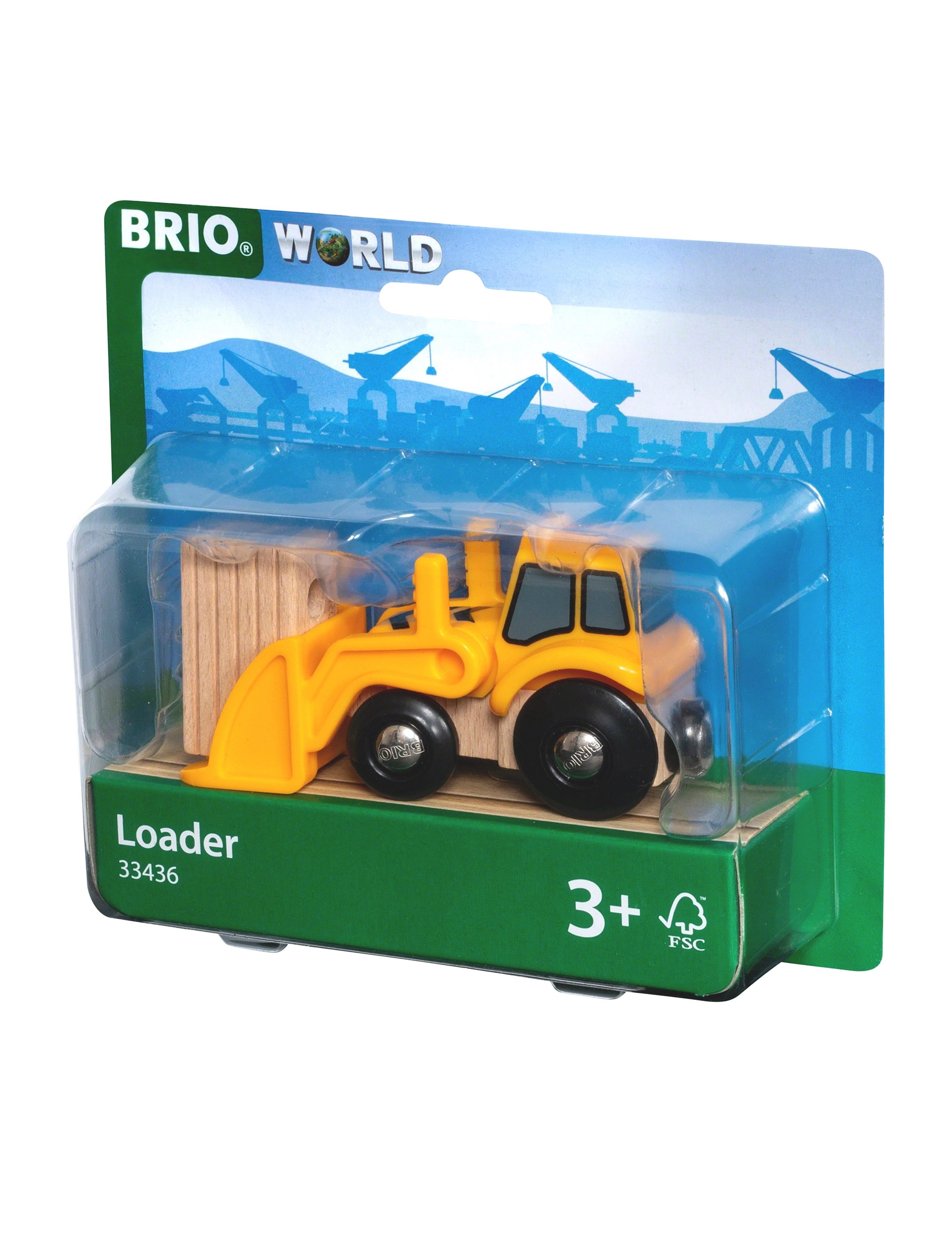 BRIO - BRIO 33436 Frontlæsser - byggekøretøjer - multi coloured - 2