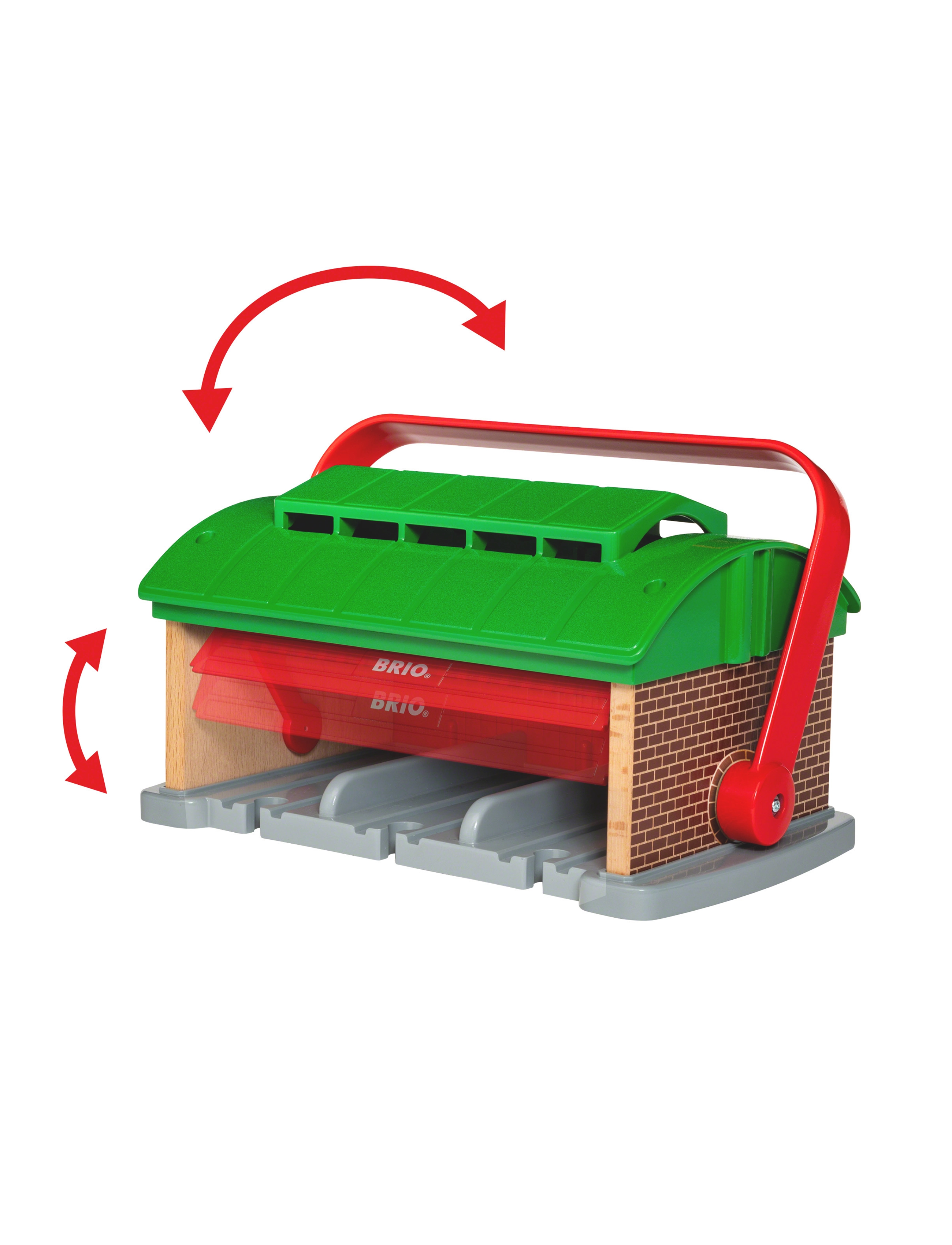 BRIO - Lokgarage - multi coloured - 3