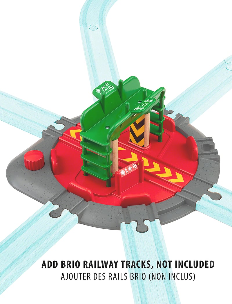 BRIO - Vändskiva och figur - lestarteinar - multi coloured - 0