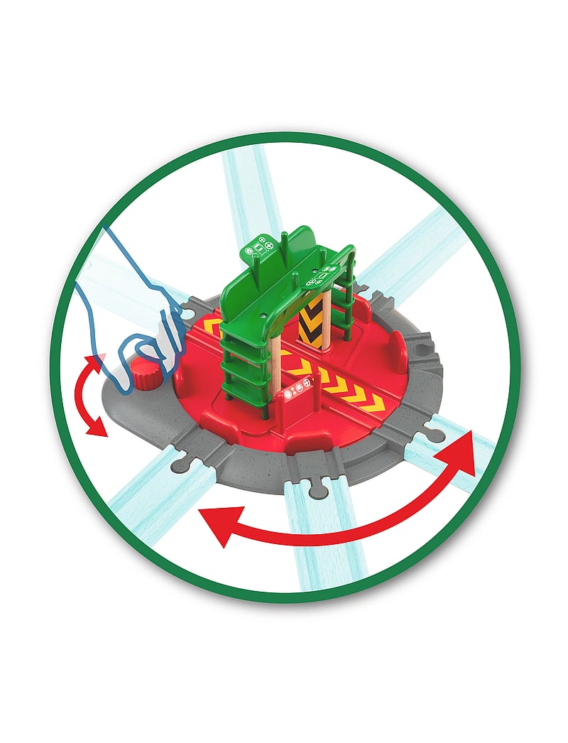 BRIO - Vändskiva och figur - lestarteinar - multi coloured - 5