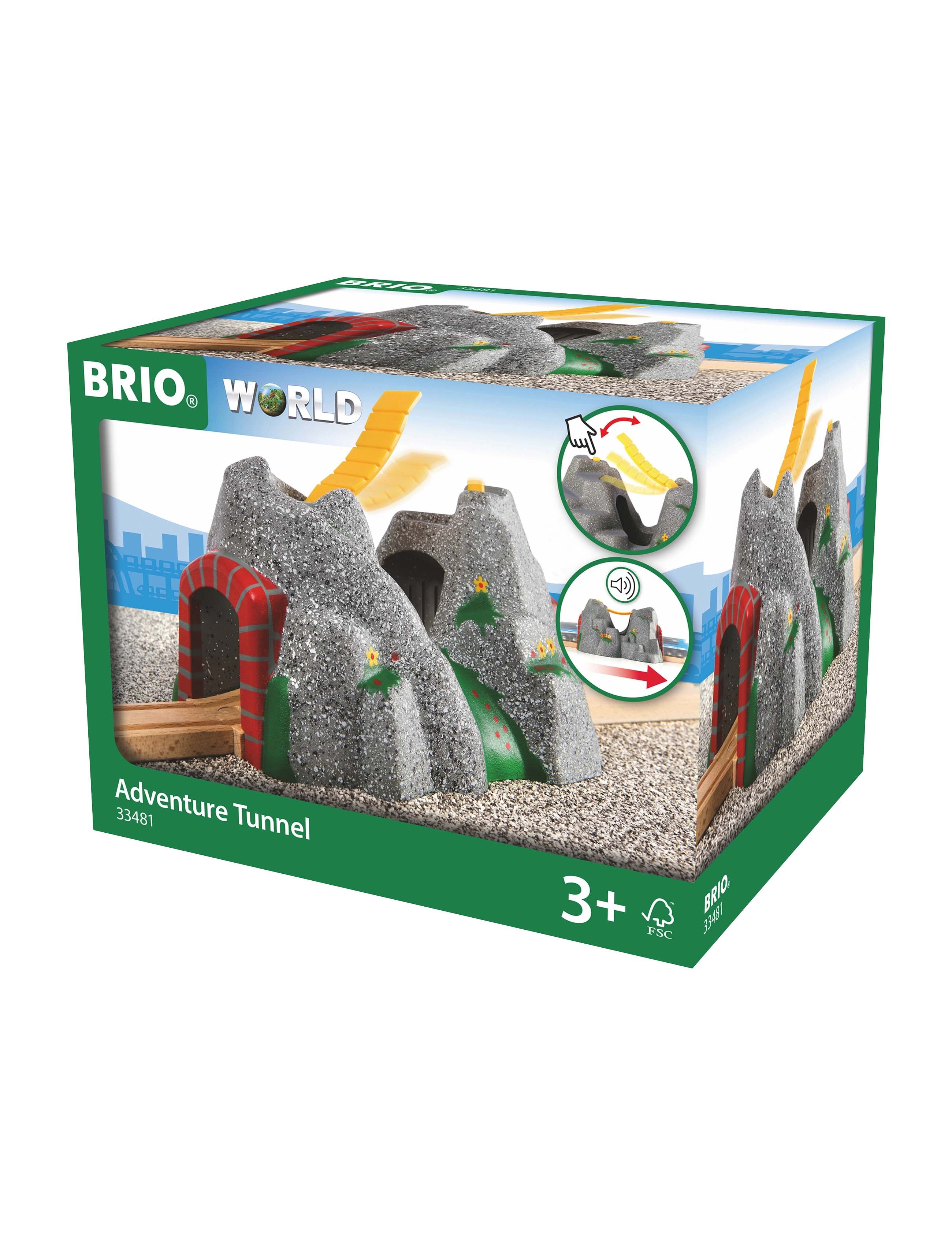 BRIO - BRIO®World Tunnel eventyr - togbaner - multi coloured - 2