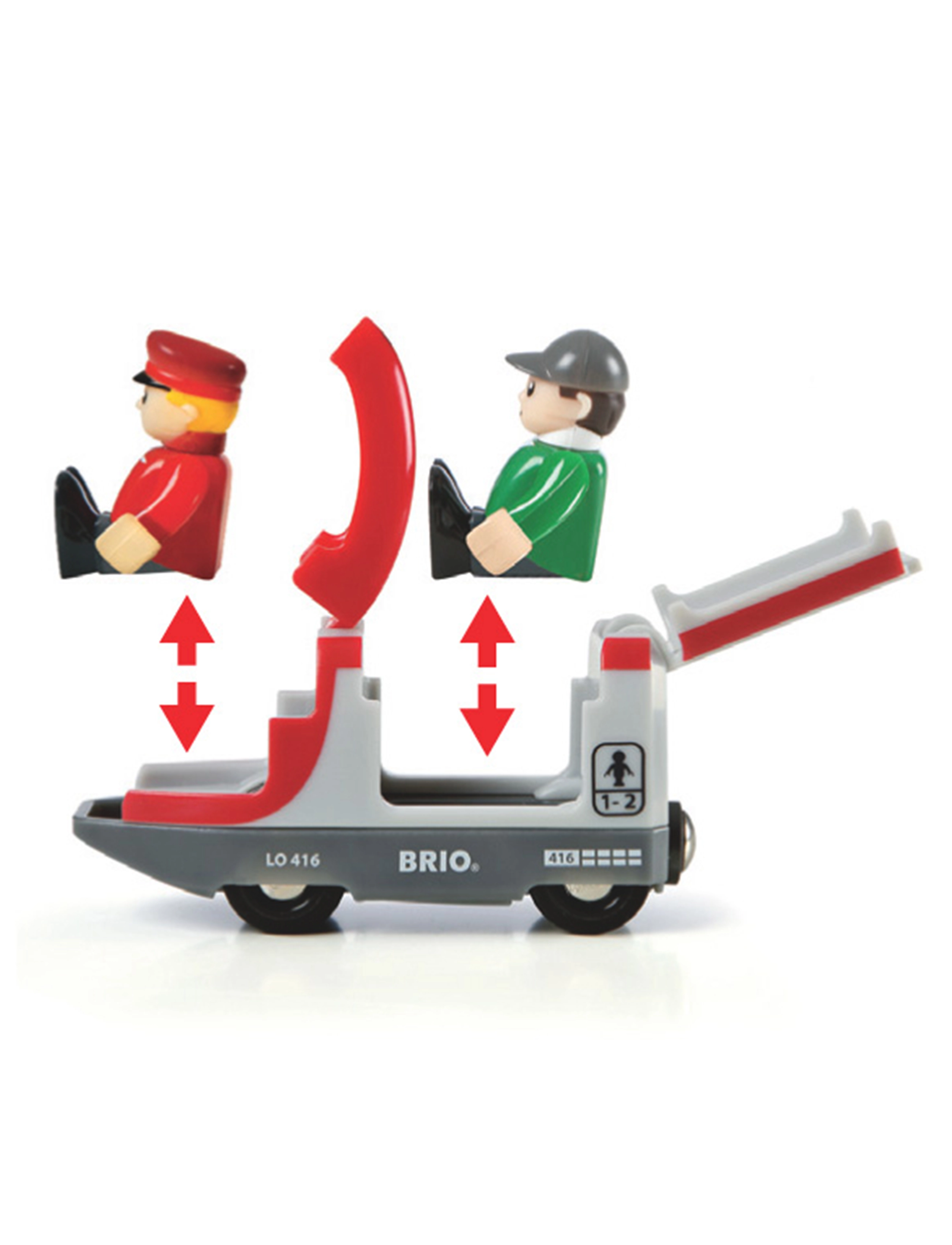 BRIO - Persontåg - lestir - multi coloured - 4