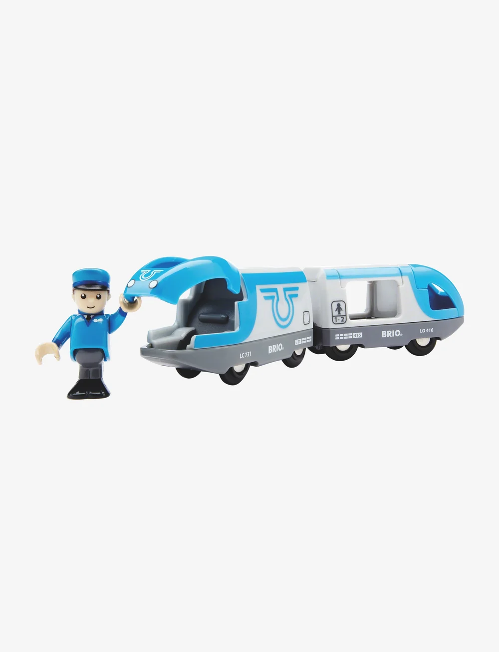 BRIO - Persontågset Elektriskt - lestir - multi coloured - 1