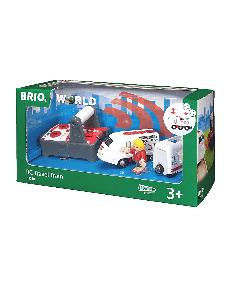 BRIO - RC Travel Train - lestir - multi coloured - 2