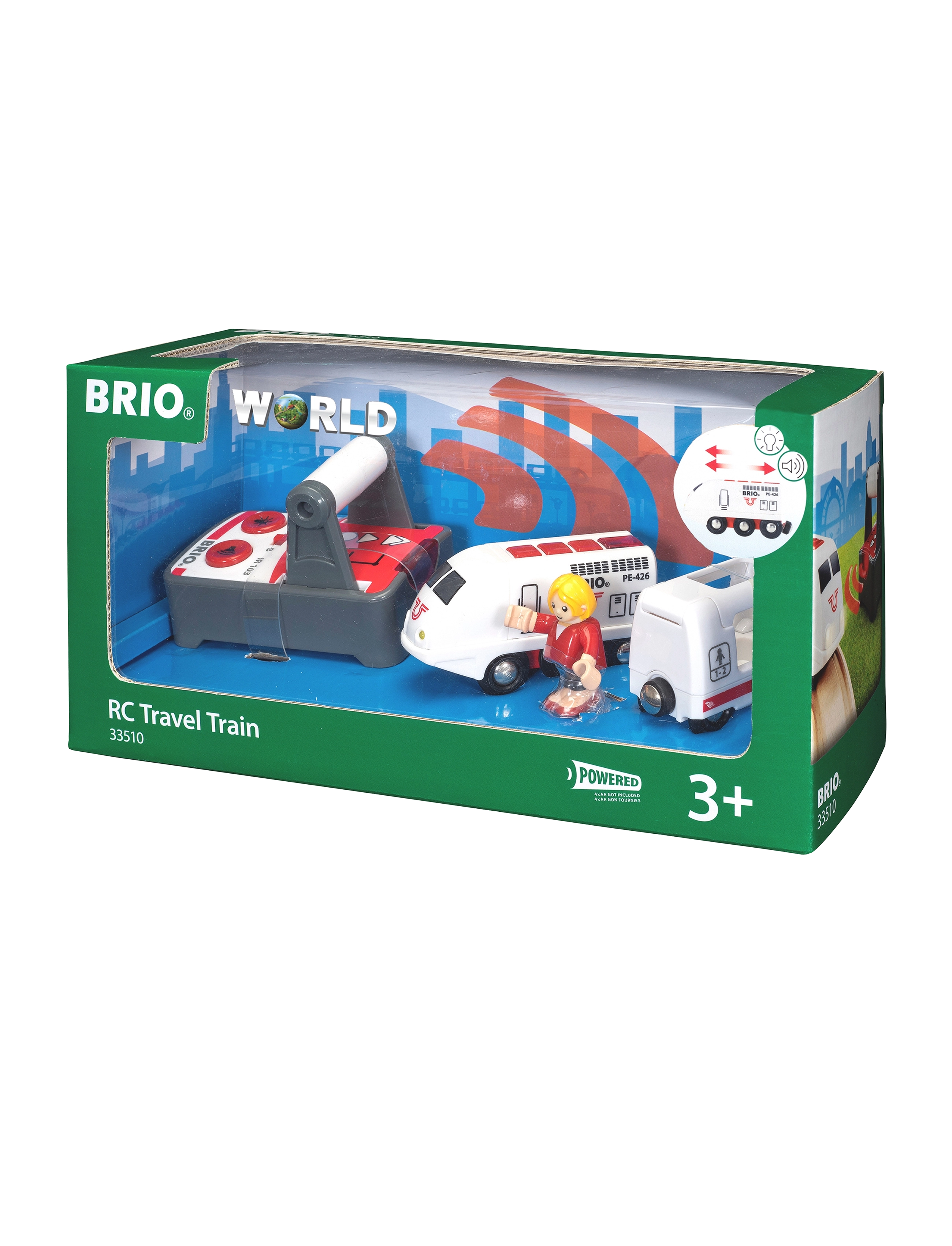 BRIO - Matkustajajuna, kauko-ohjattava - junat - multi coloured - 2