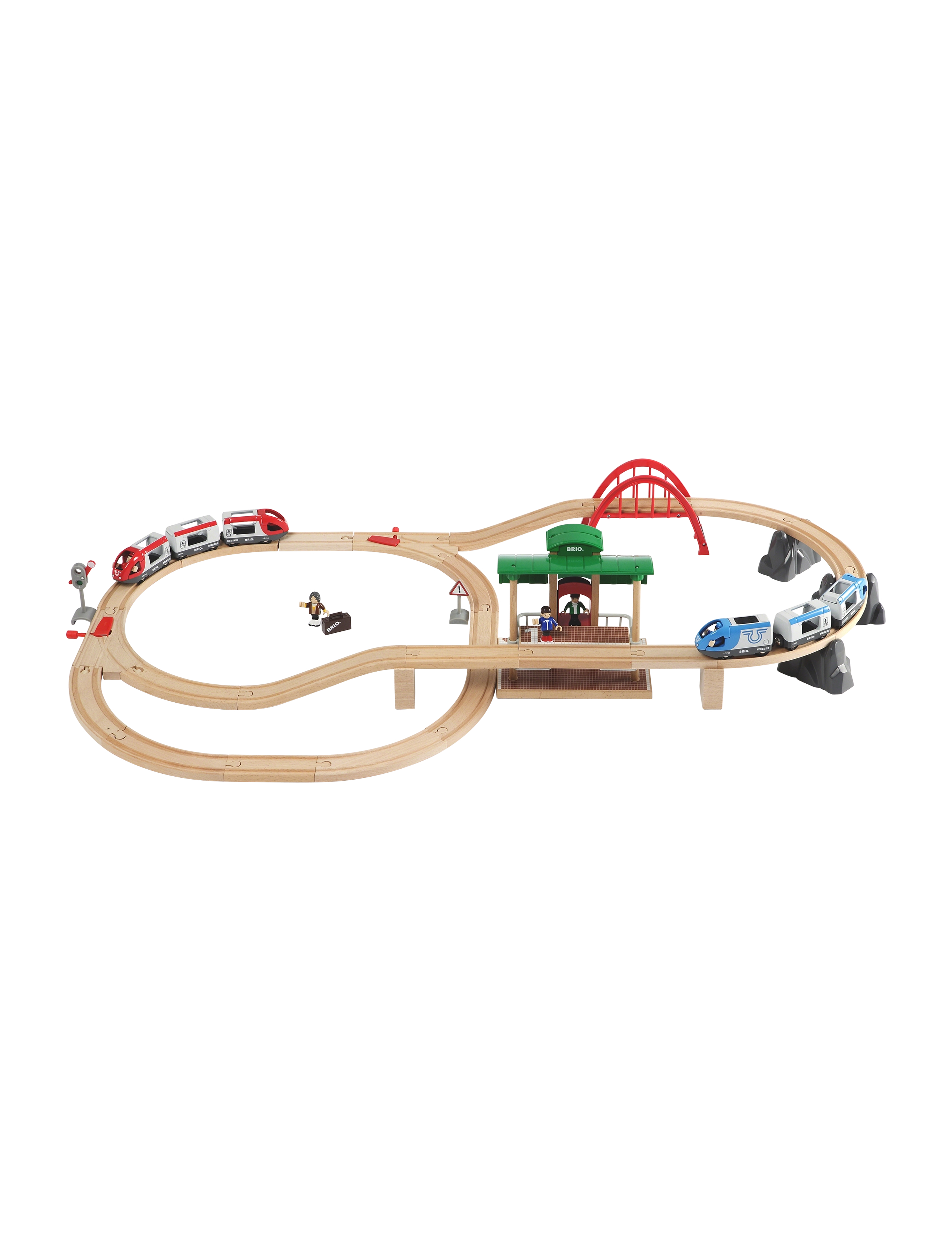 BRIO Persontåg Korsningsset - Last chance - MULTI COLOURED / multi