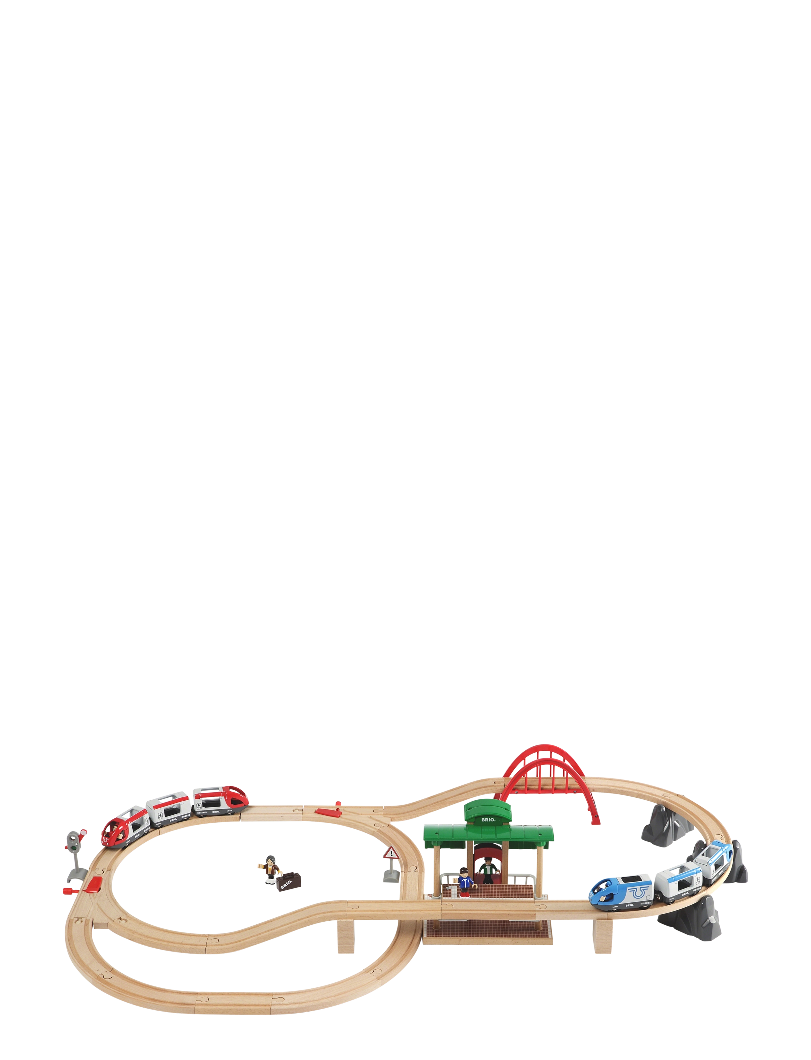 BRIO Persontåg Korsningsset - Leksaksfordon - MULTI COLOURED / multi