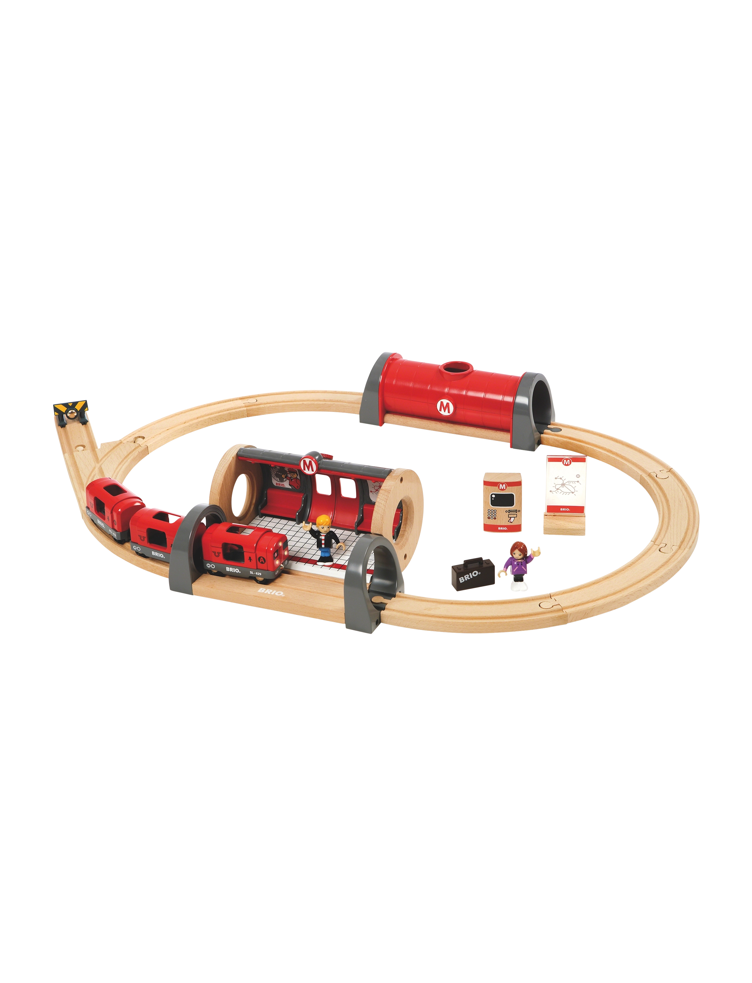 BRIO Tunnelbaneset - Last chance - MULTI COLOURED / multi