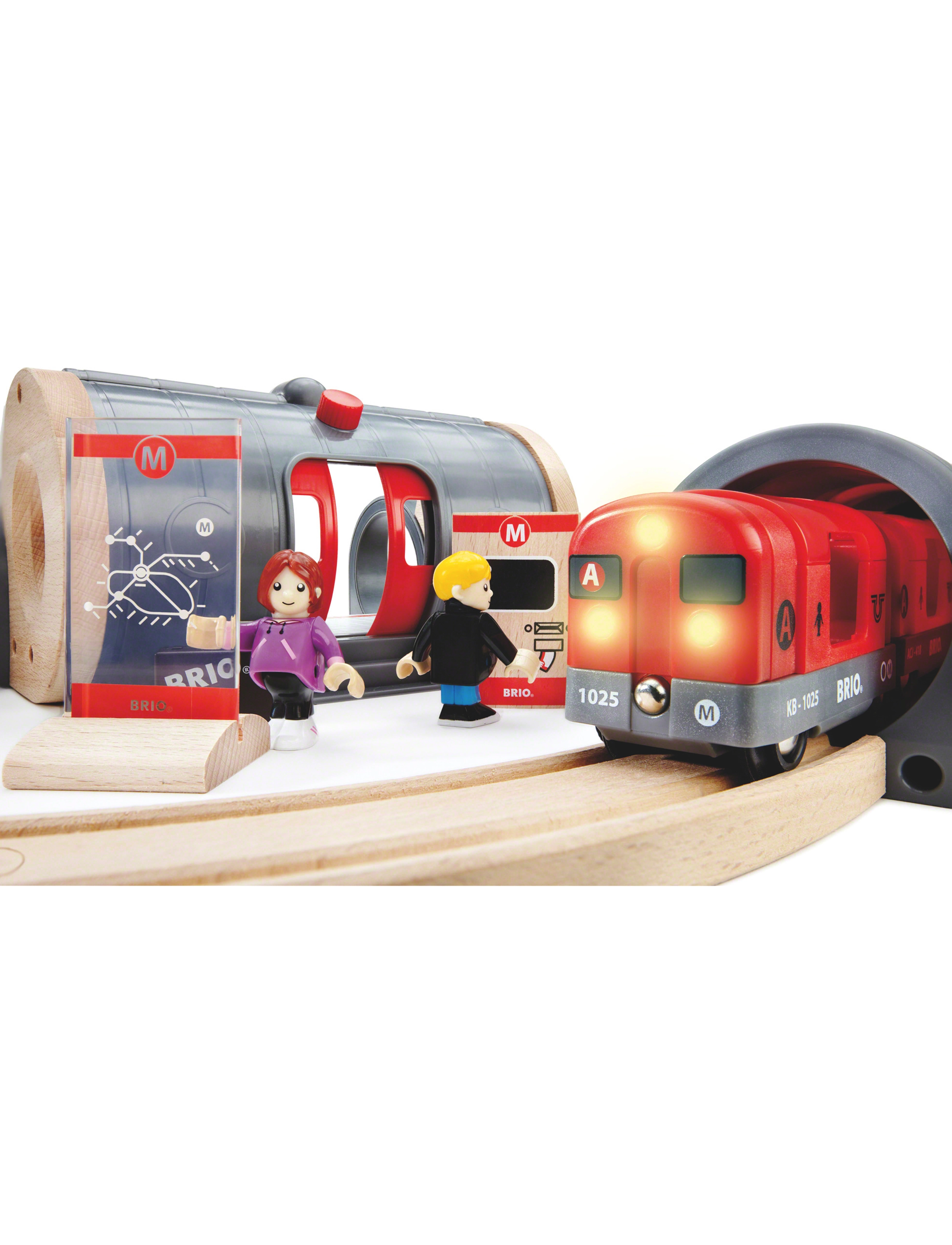 BRIO - Tunnelbaneset - leksaksfordon - multi coloured - 4